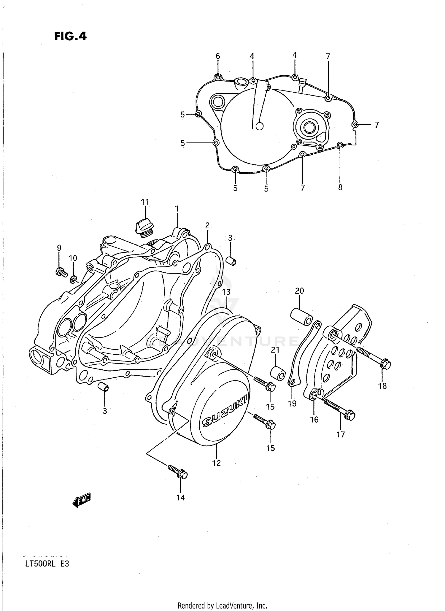 CRANKCASE COVER