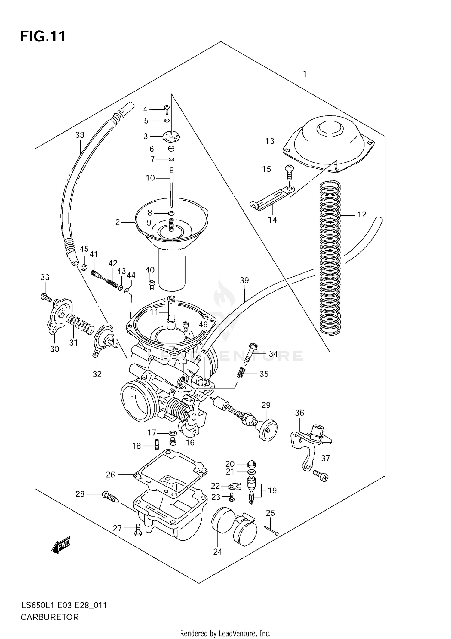 CARBURETOR (LS650L1 E3)