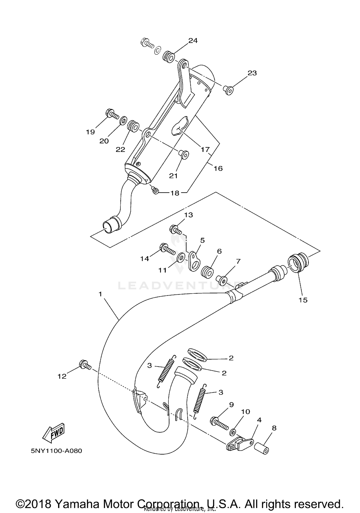 FRONT LAMP HOUSING