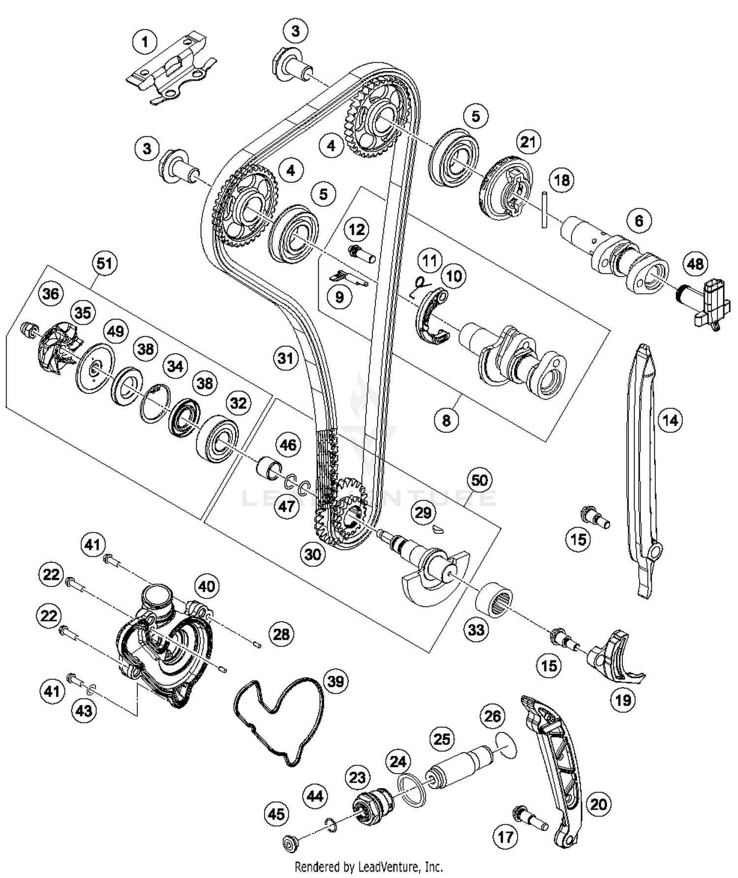 REAR COMBINATION LAMP (VL800TL5 E33)