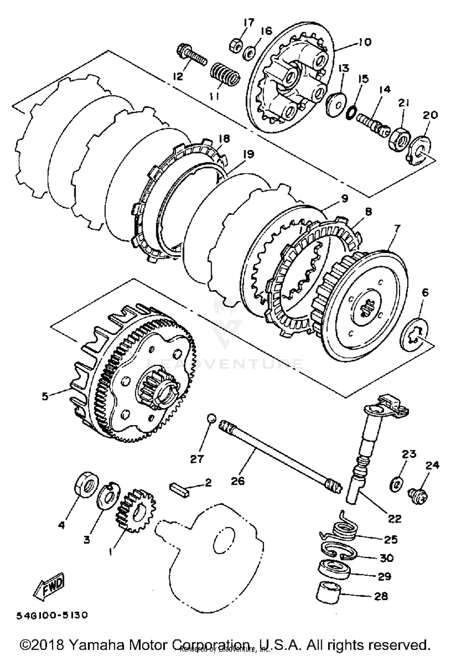 REAR SHOCK ABSORBER (DR-Z125L E28)