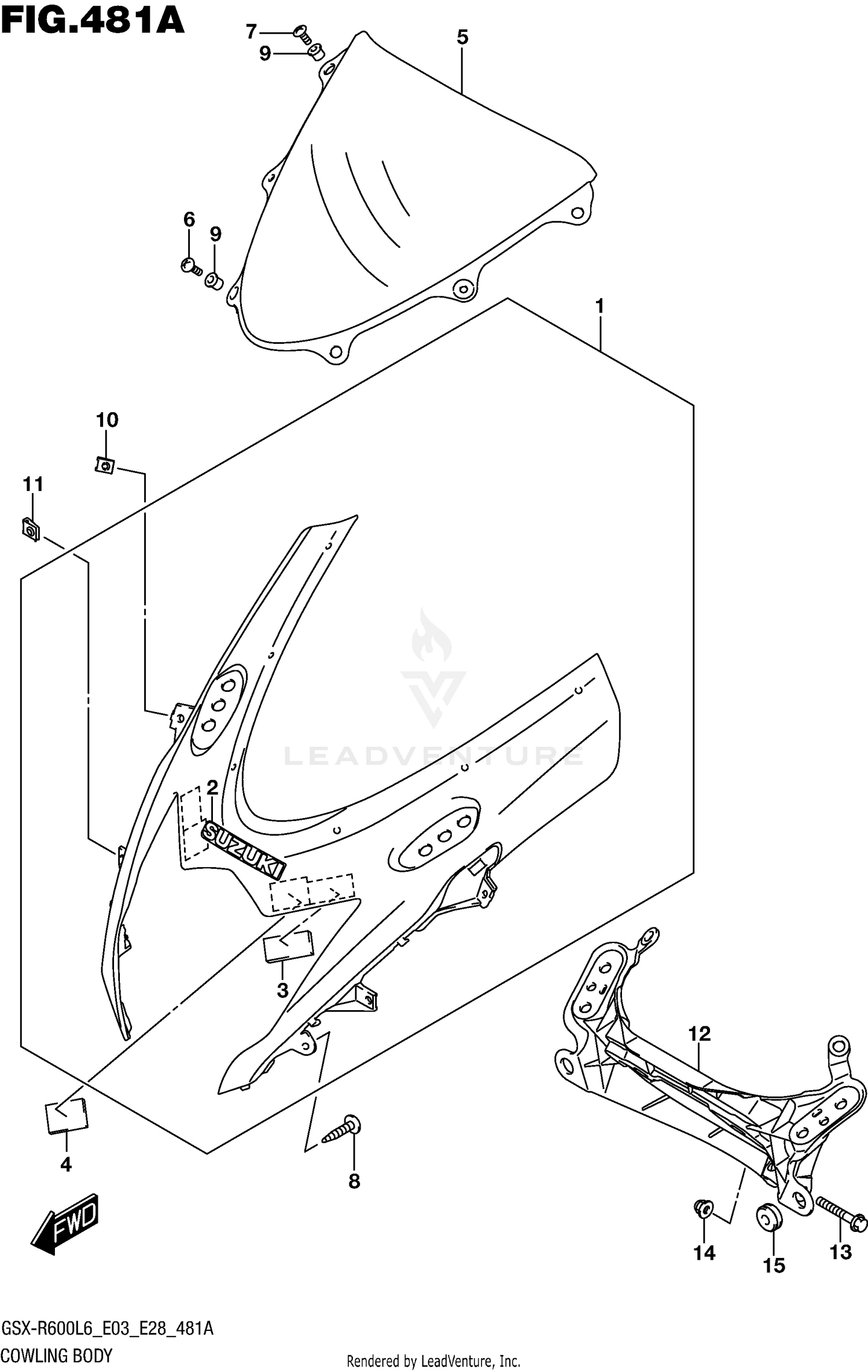 COWLING BODY