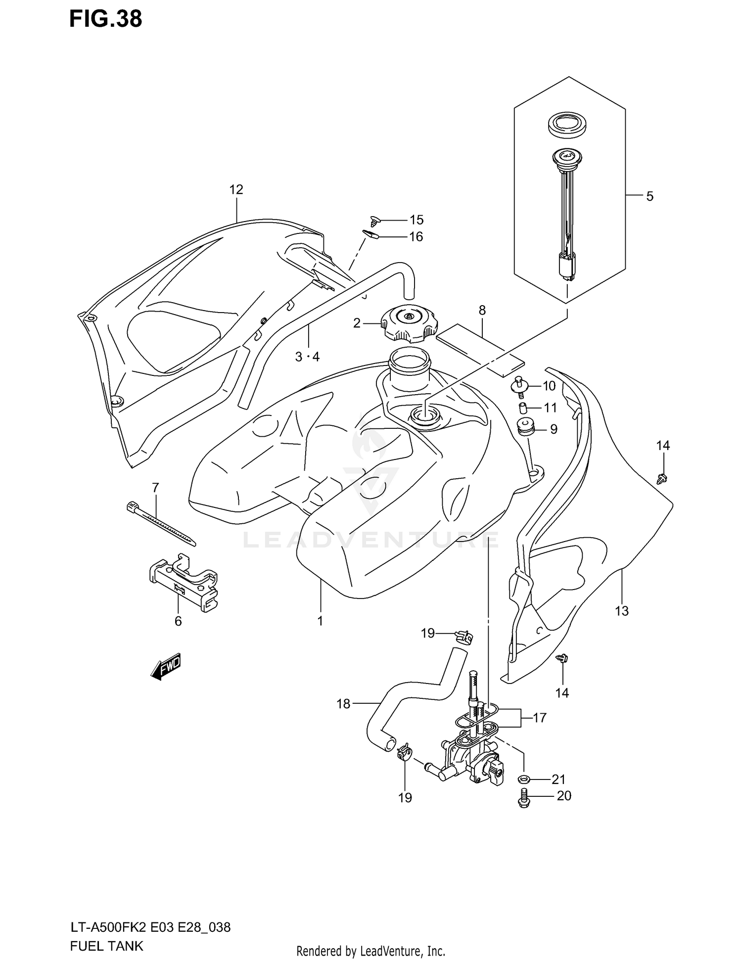 FRONT MASTER CYLINDER
