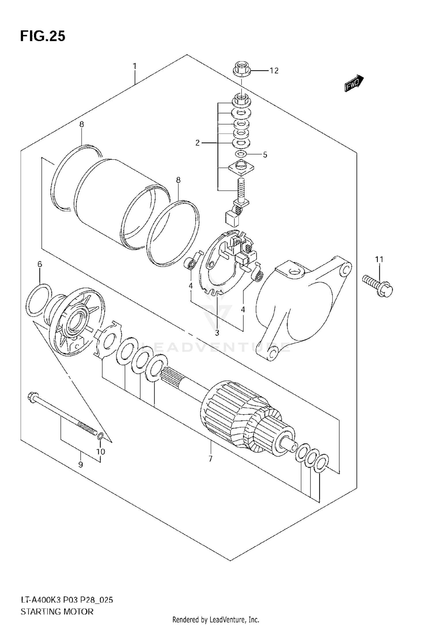 STARTING MOTOR