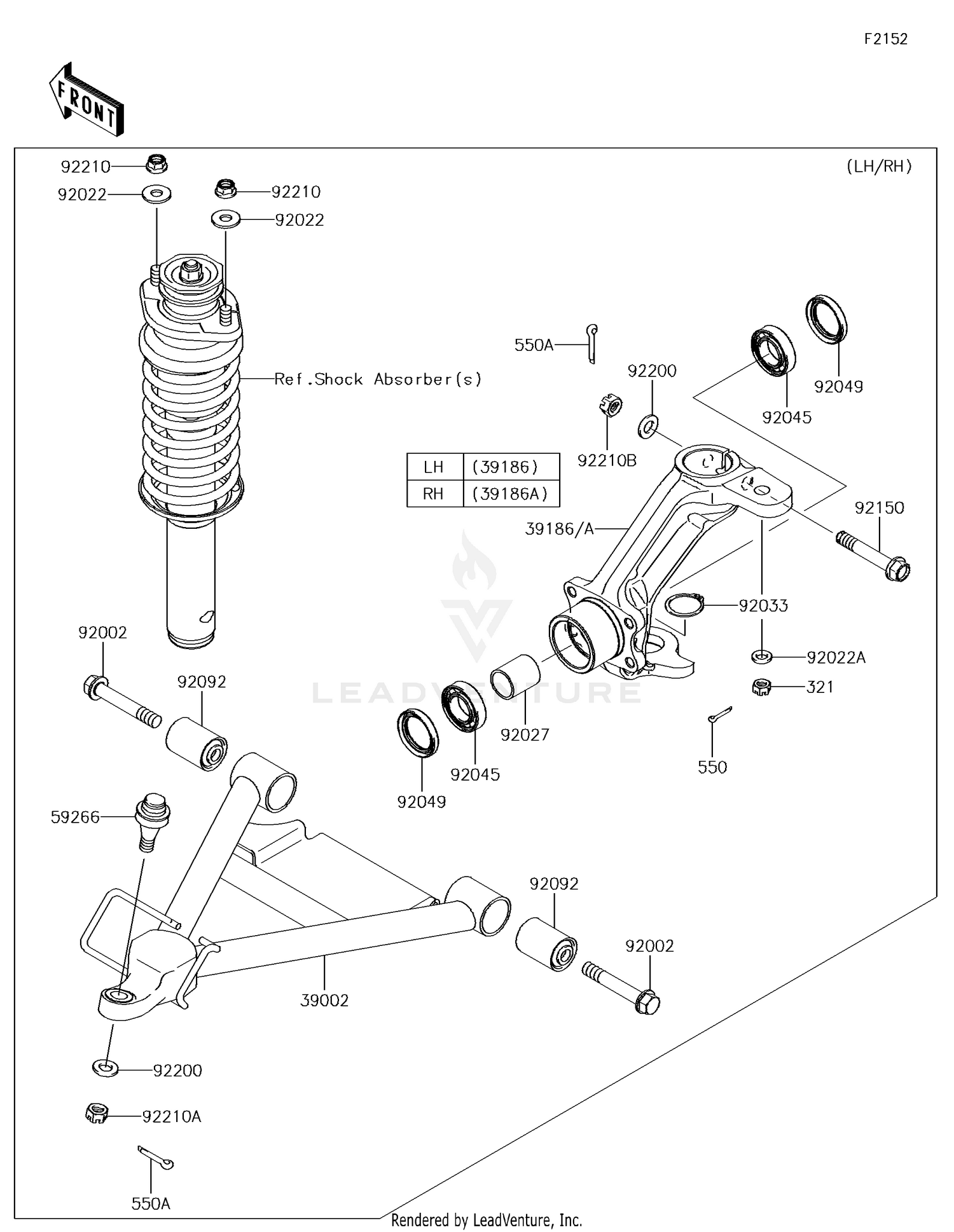 FRONT BRAKE HOSE