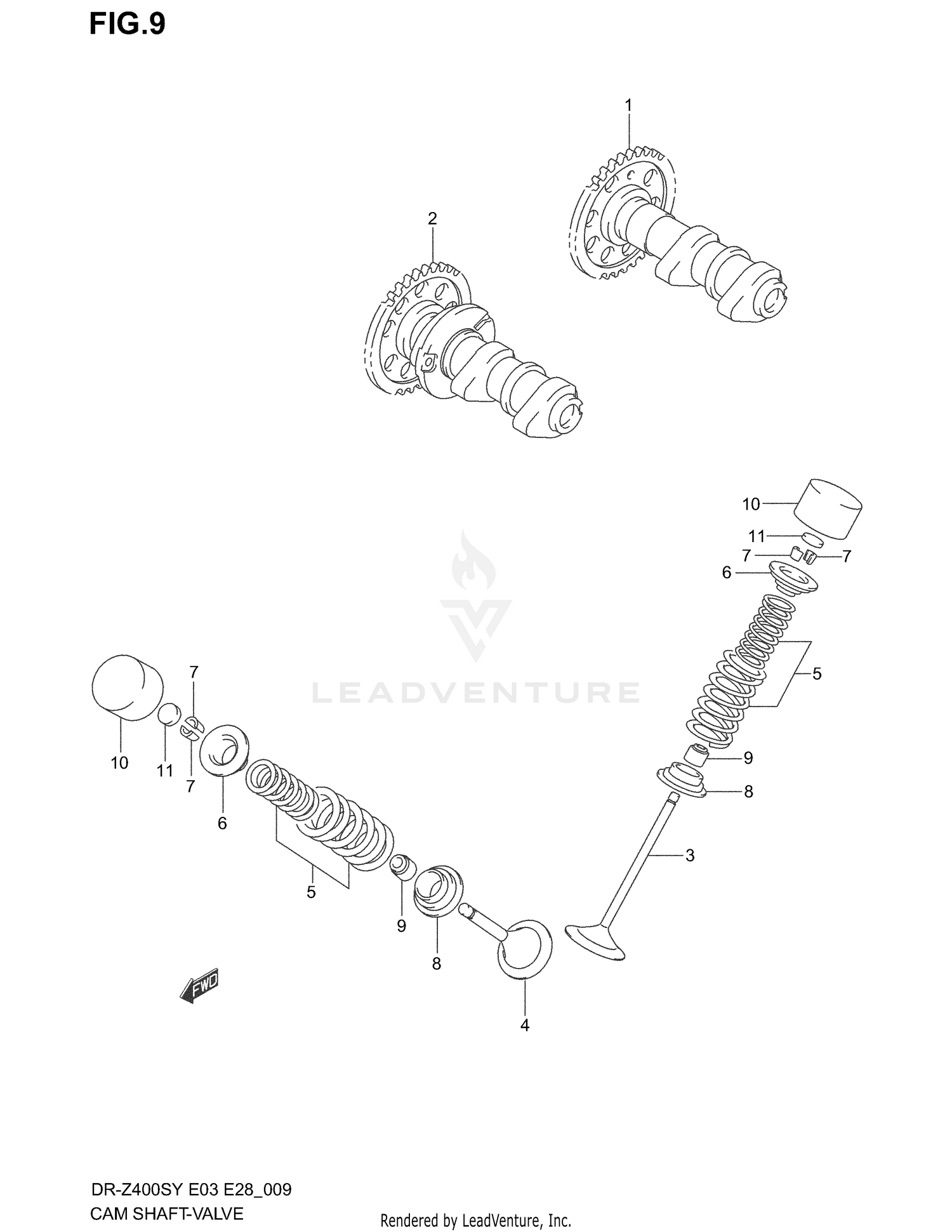 CAM SHAFT/VALVE