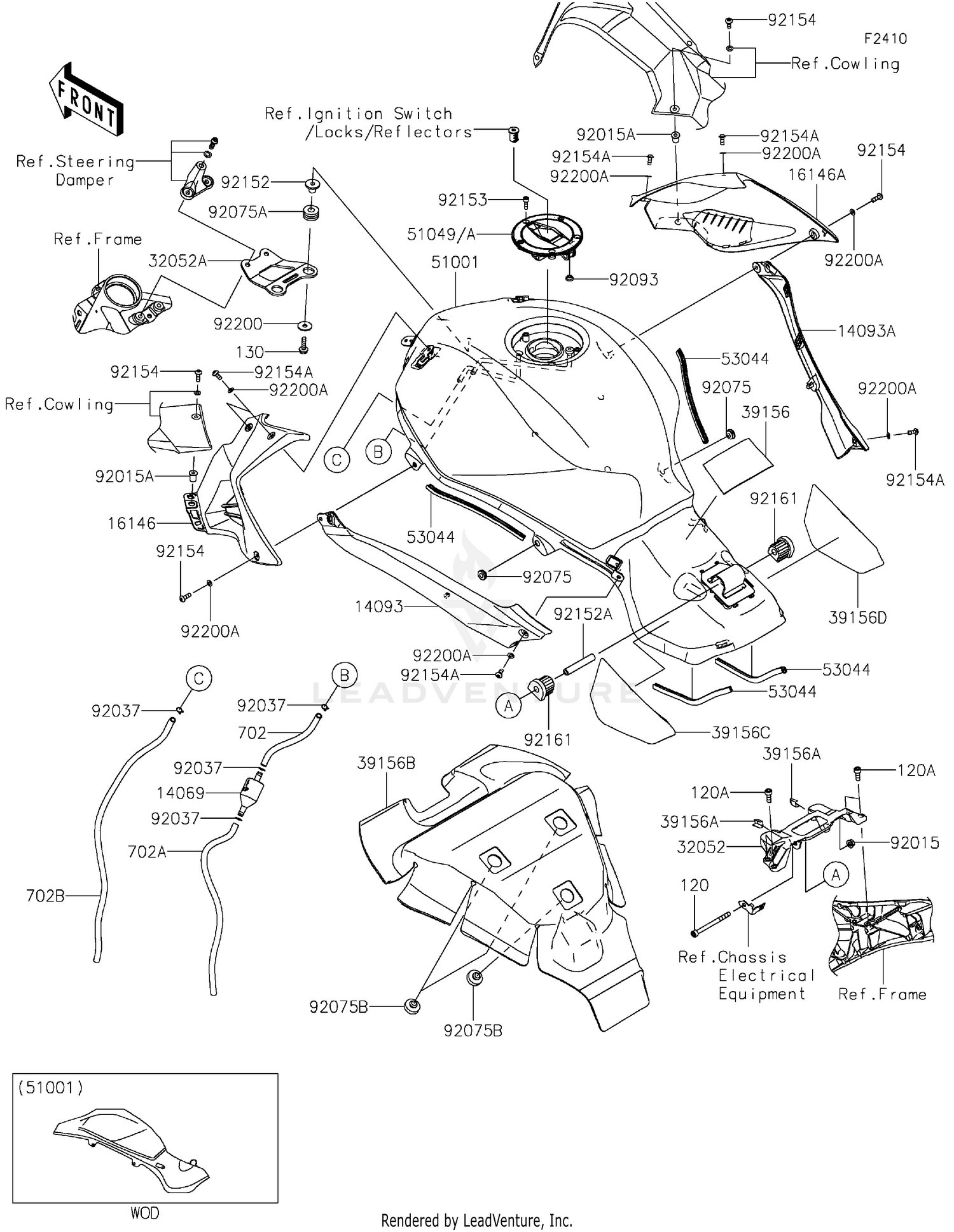 SPEEDOMETER (DR-Z400S:E28)