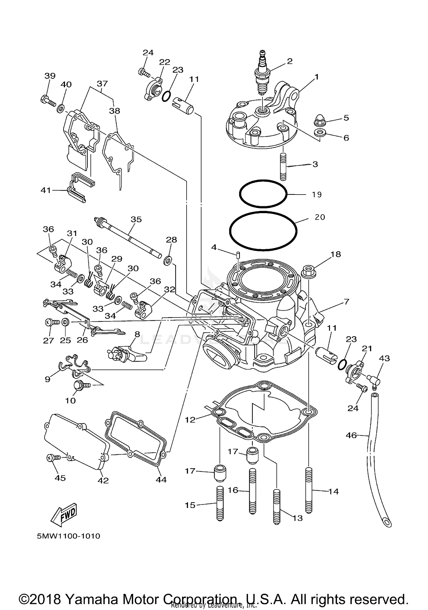 REAR CALIPER