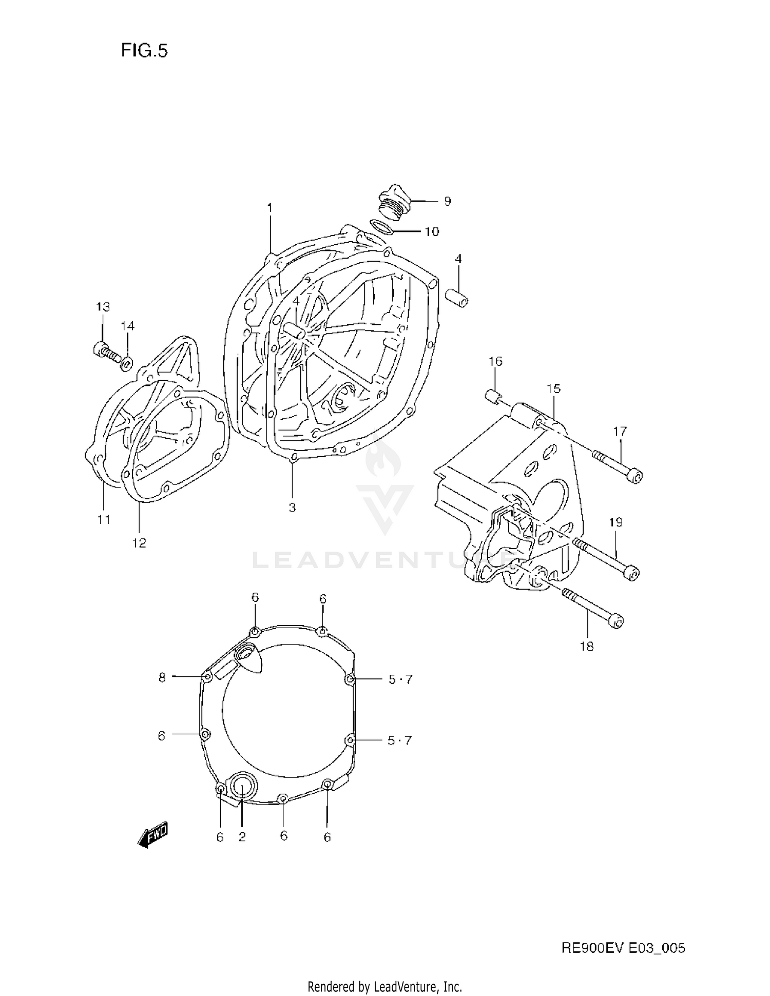 CRANKCASE COVER