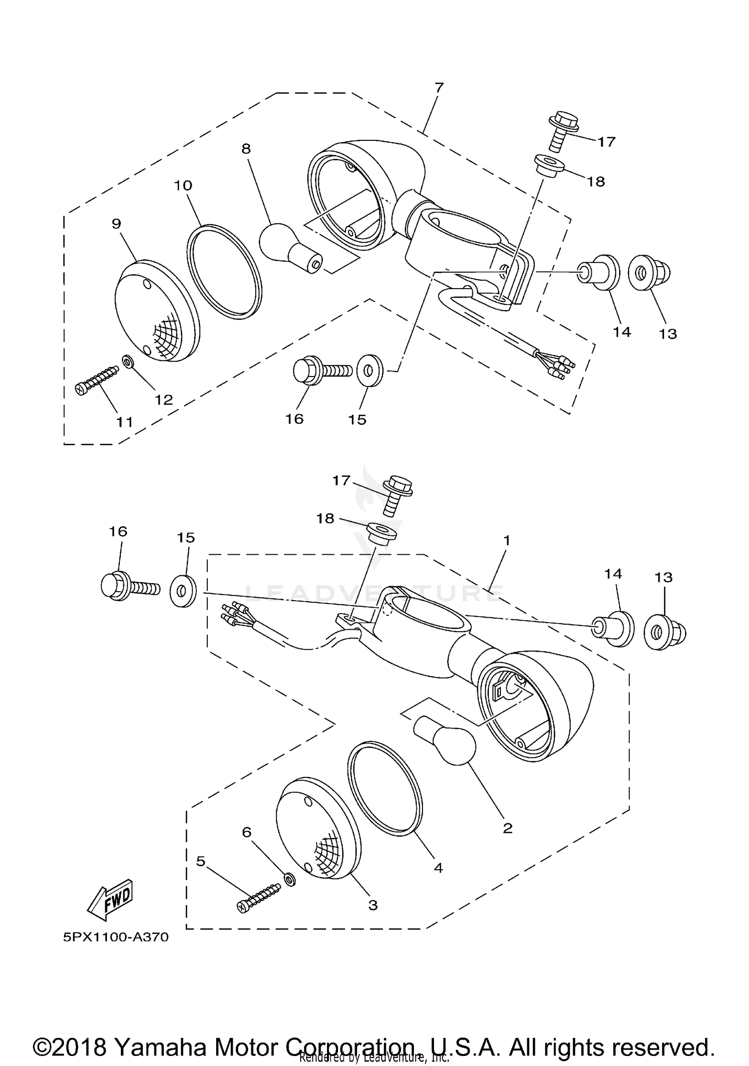 FRONT FORK DAMPER (VL1500TL8 E28)