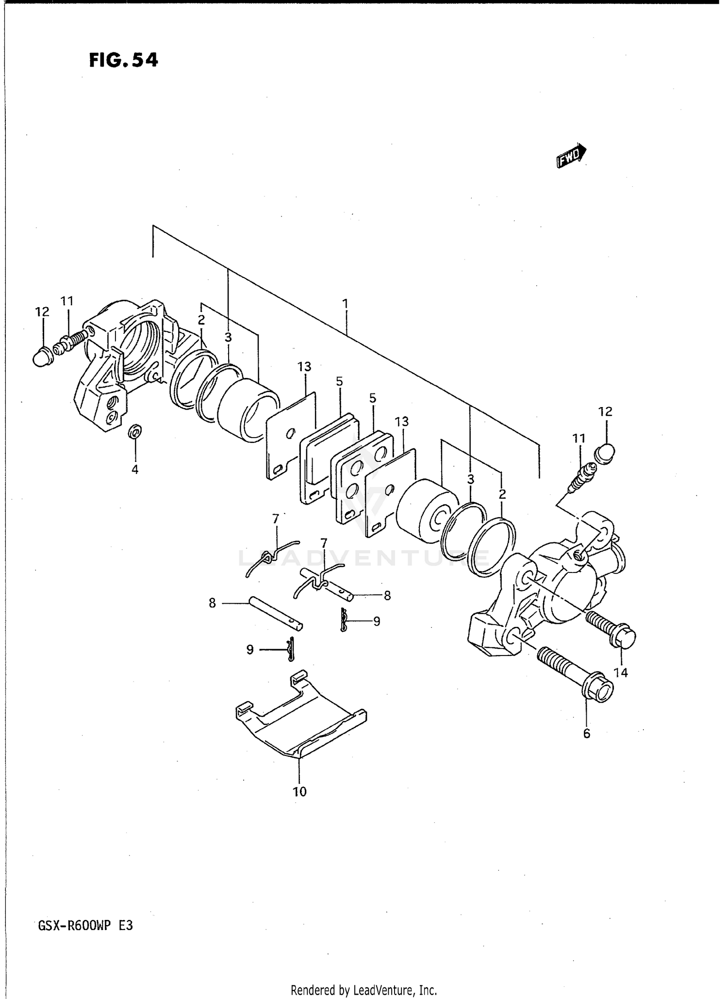 REAR CALIPER