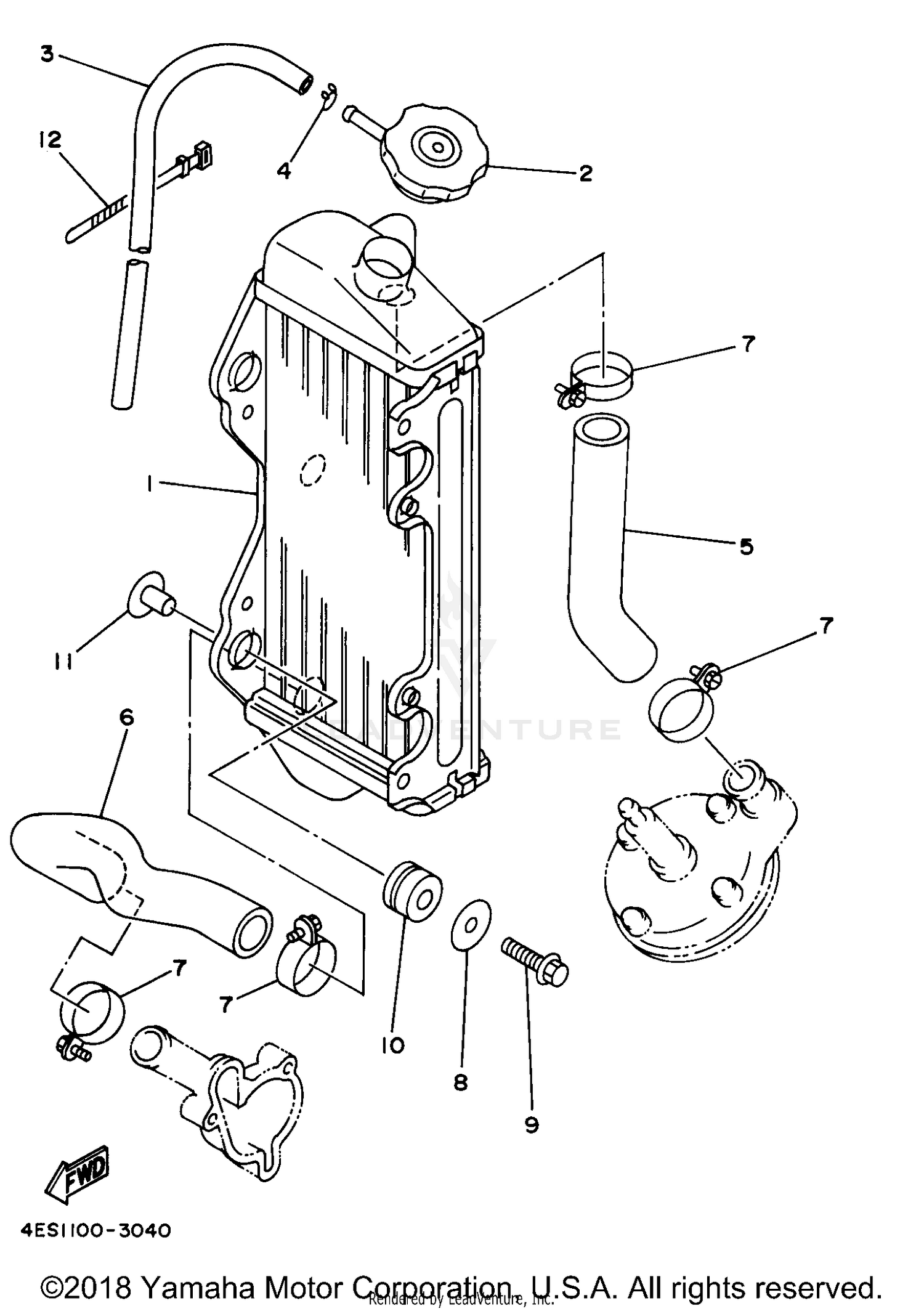 HEADLAMP HOUSING