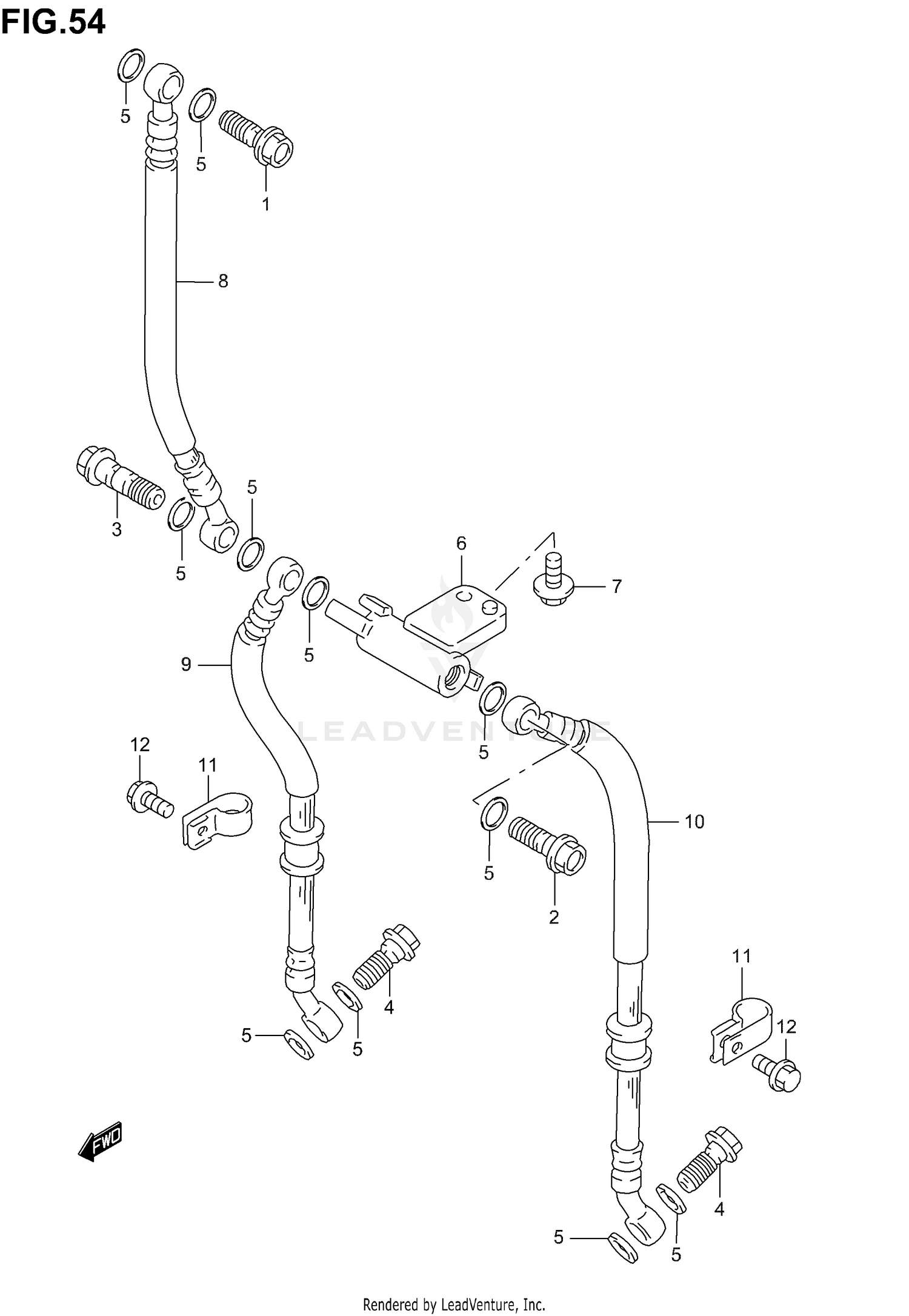 FRONT BRAKE HOSE