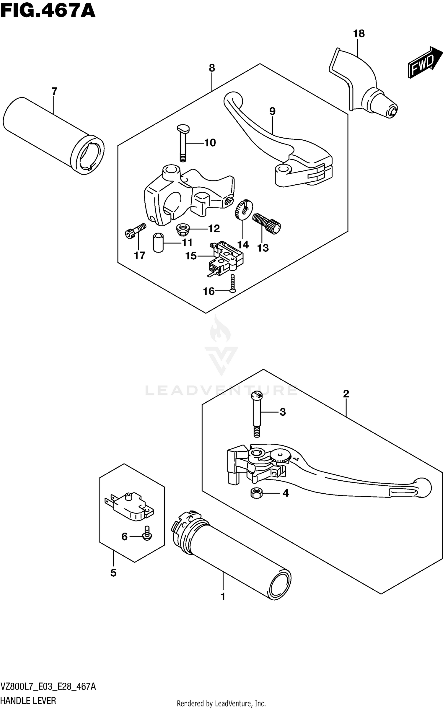 HANDLE LEVER