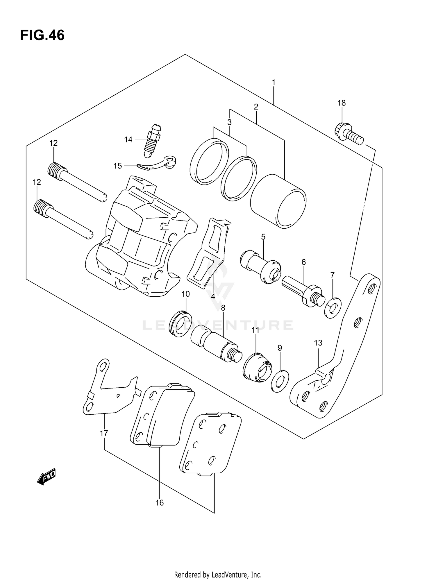 FRONT CALIPER