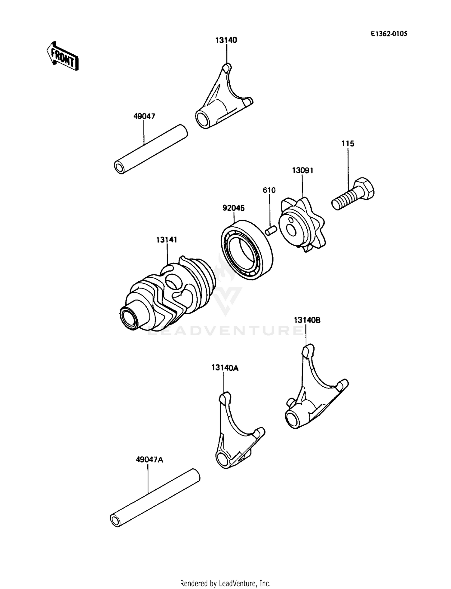 FRONT MASTER CYLINDER (VL800L6 E28)