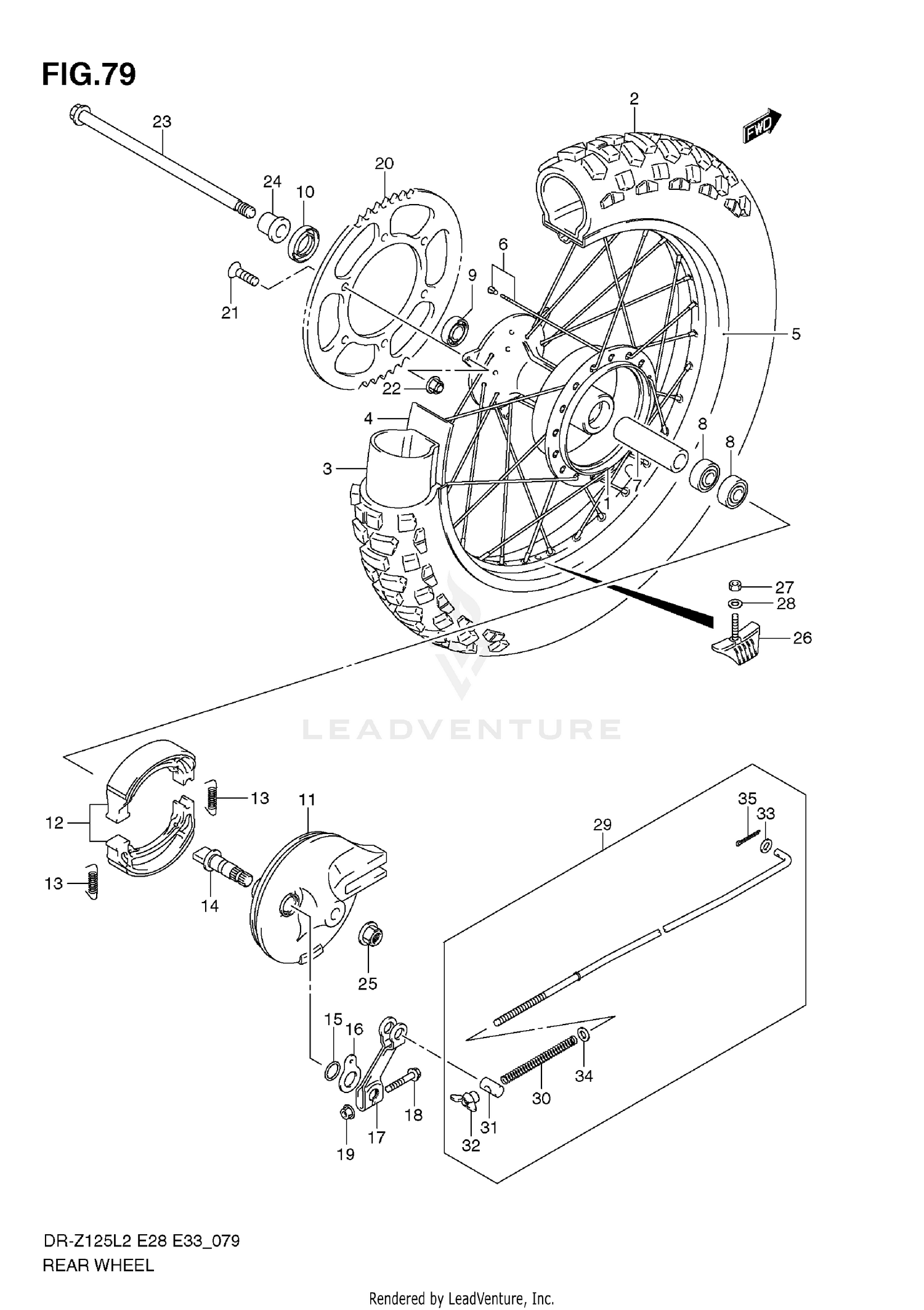 HANDLEBAR (MODEL K7/K8)