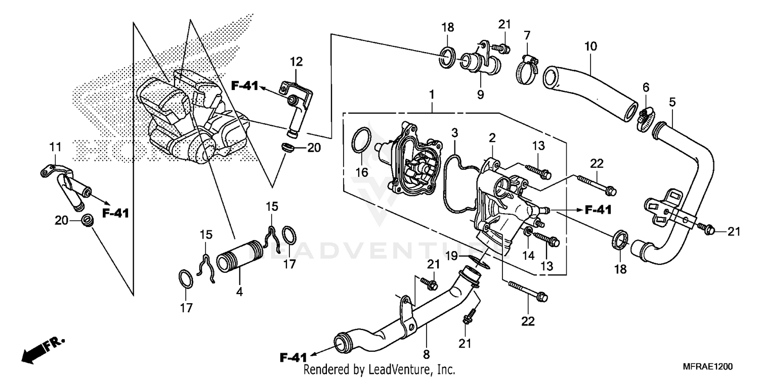 REAR MASTER CYLINDER