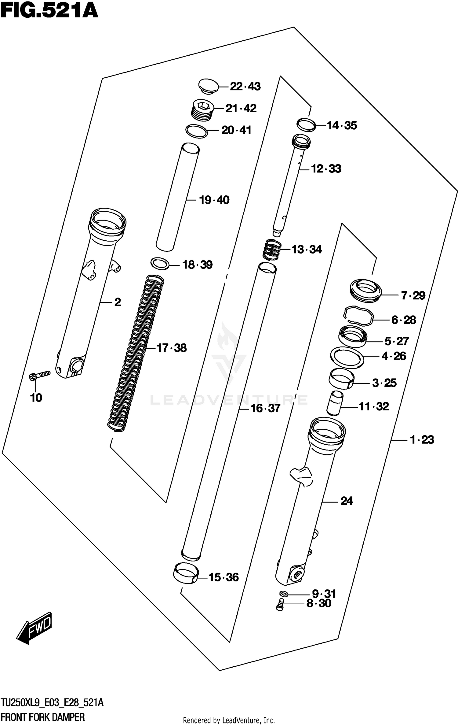 FRONT FORK DAMPER