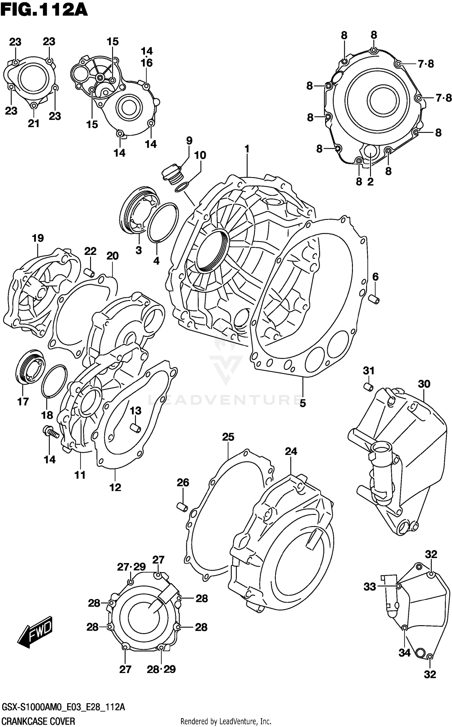 CRANKCASE COVER