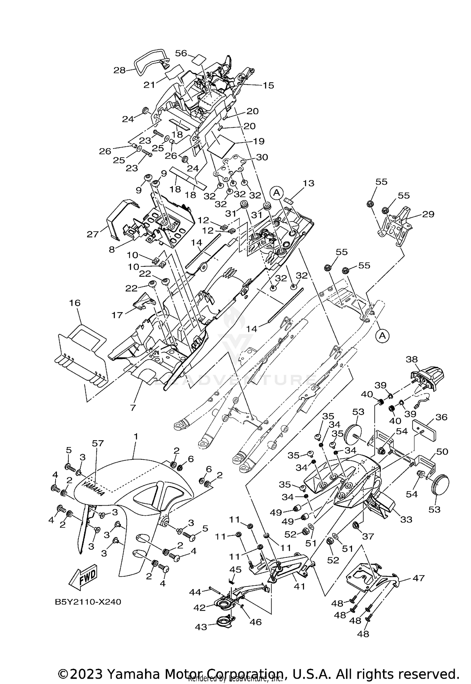 FRONT MASTER CYLINDER (VL1500L4 E03)