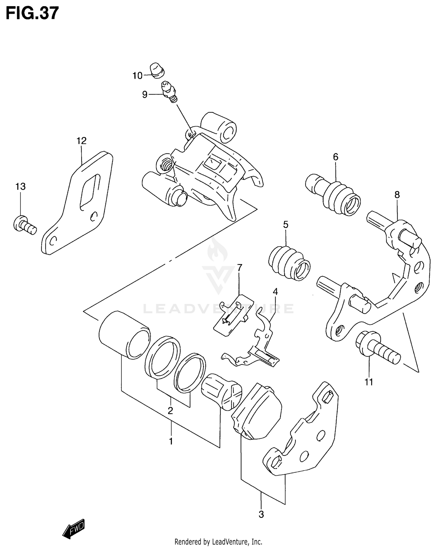 REAR CALIPER