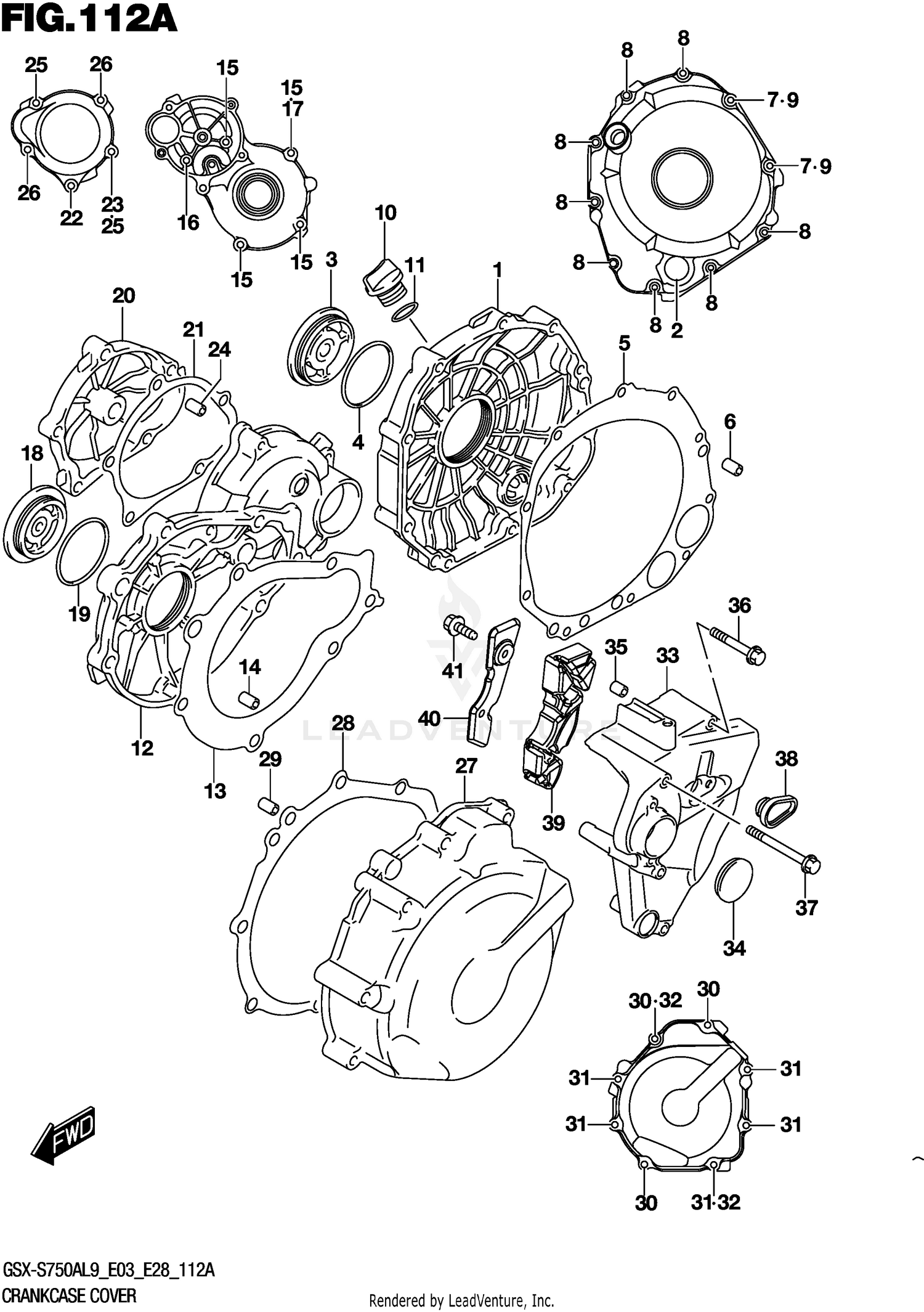 CRANKCASE COVER
