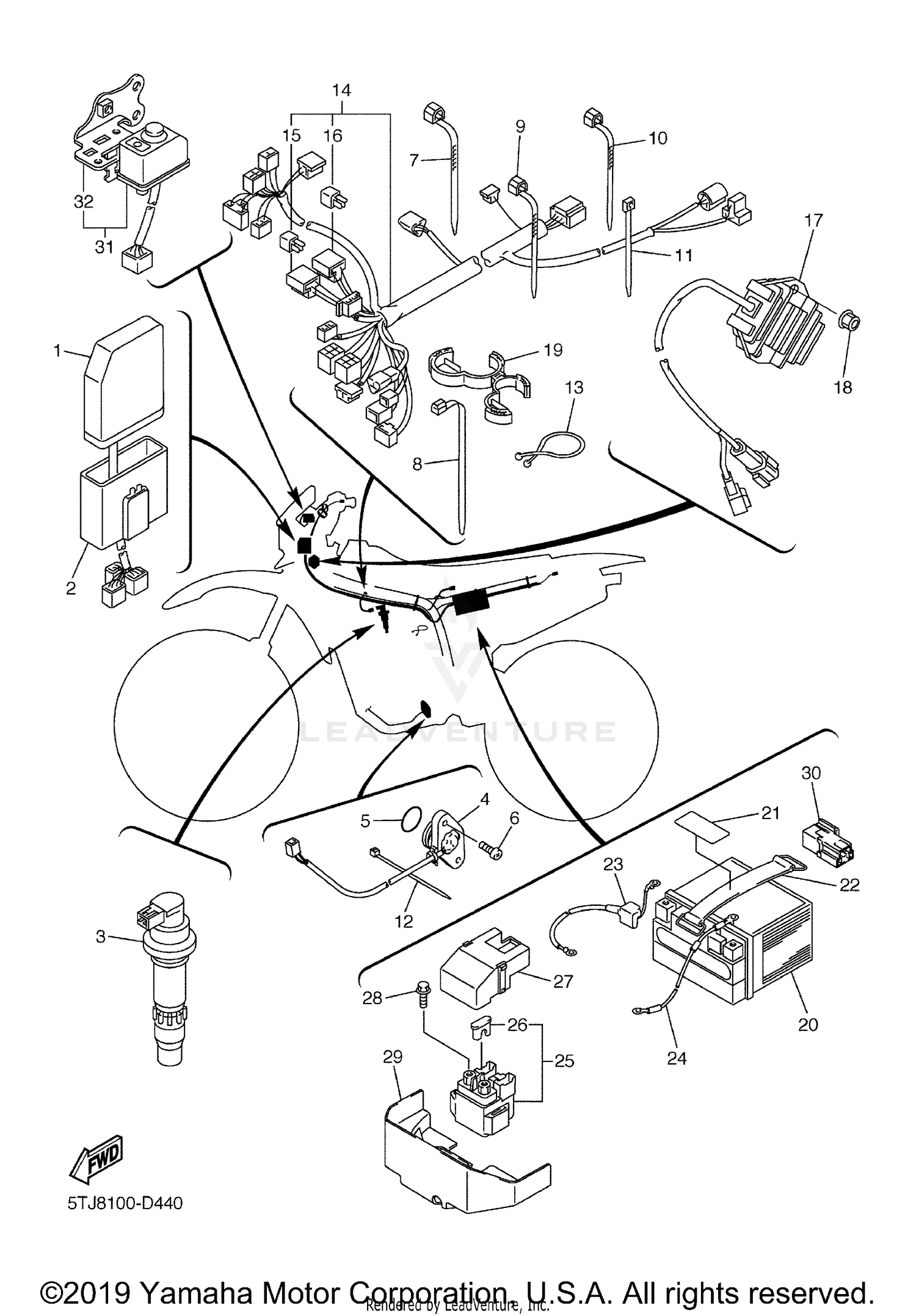 FRONT MASTER CYLINDER