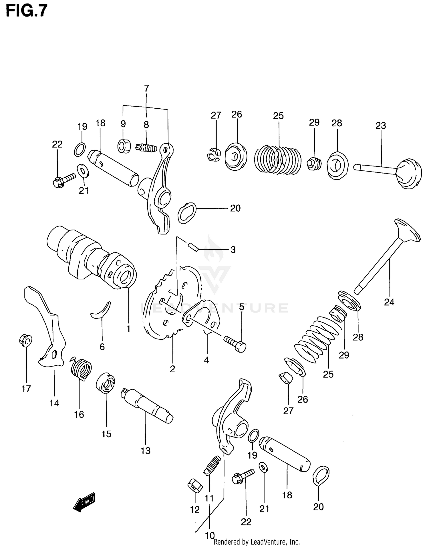 CAM SHAFT - VALVE