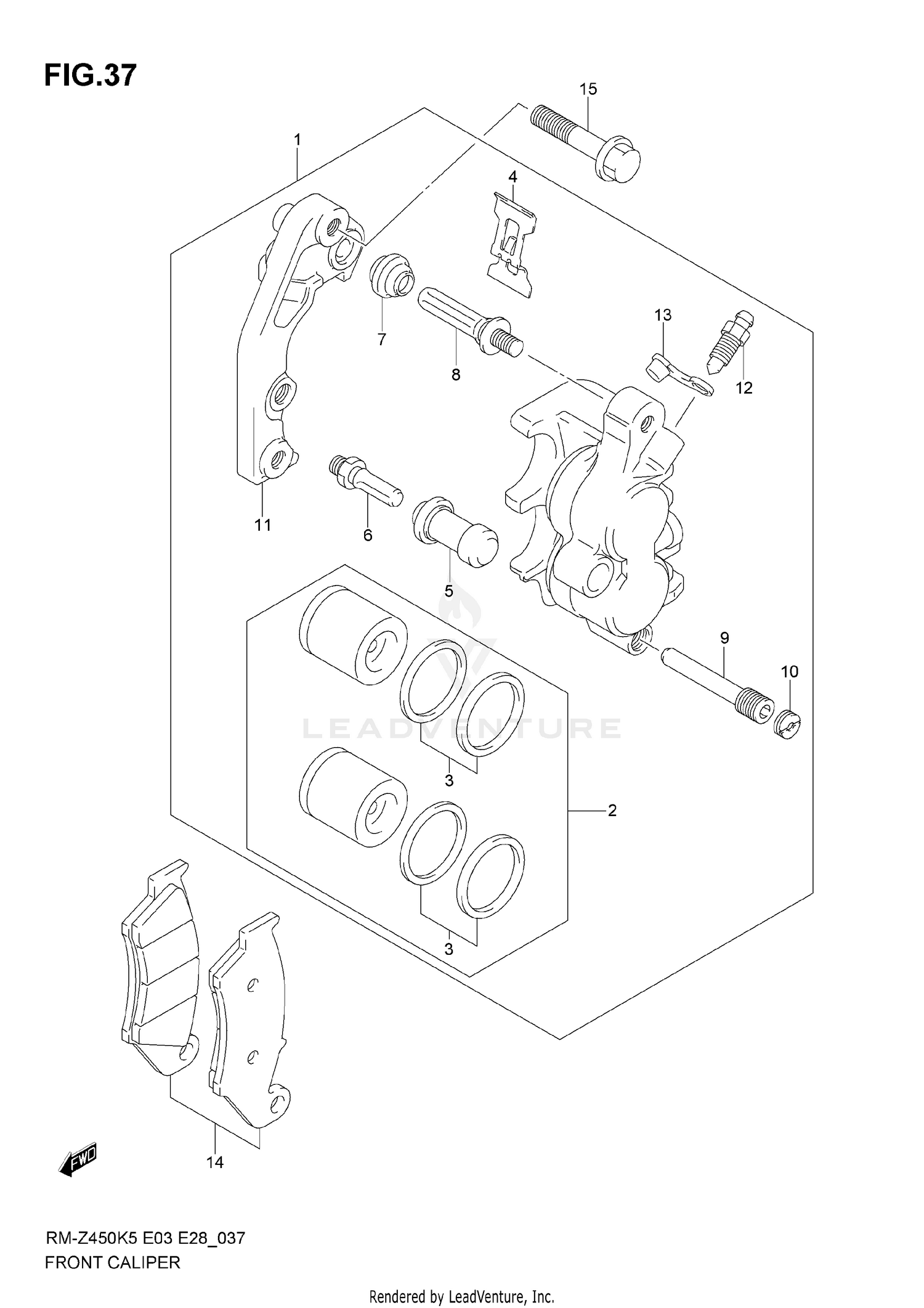 FRONT CALIPER