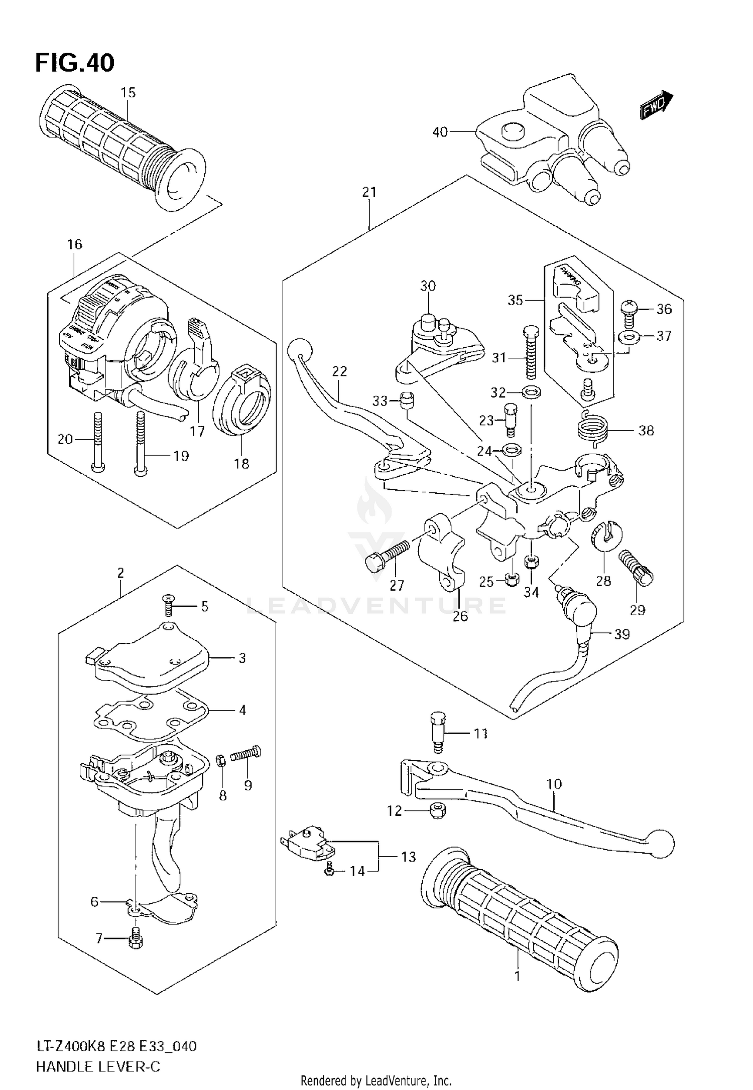 HANDLE LEVER