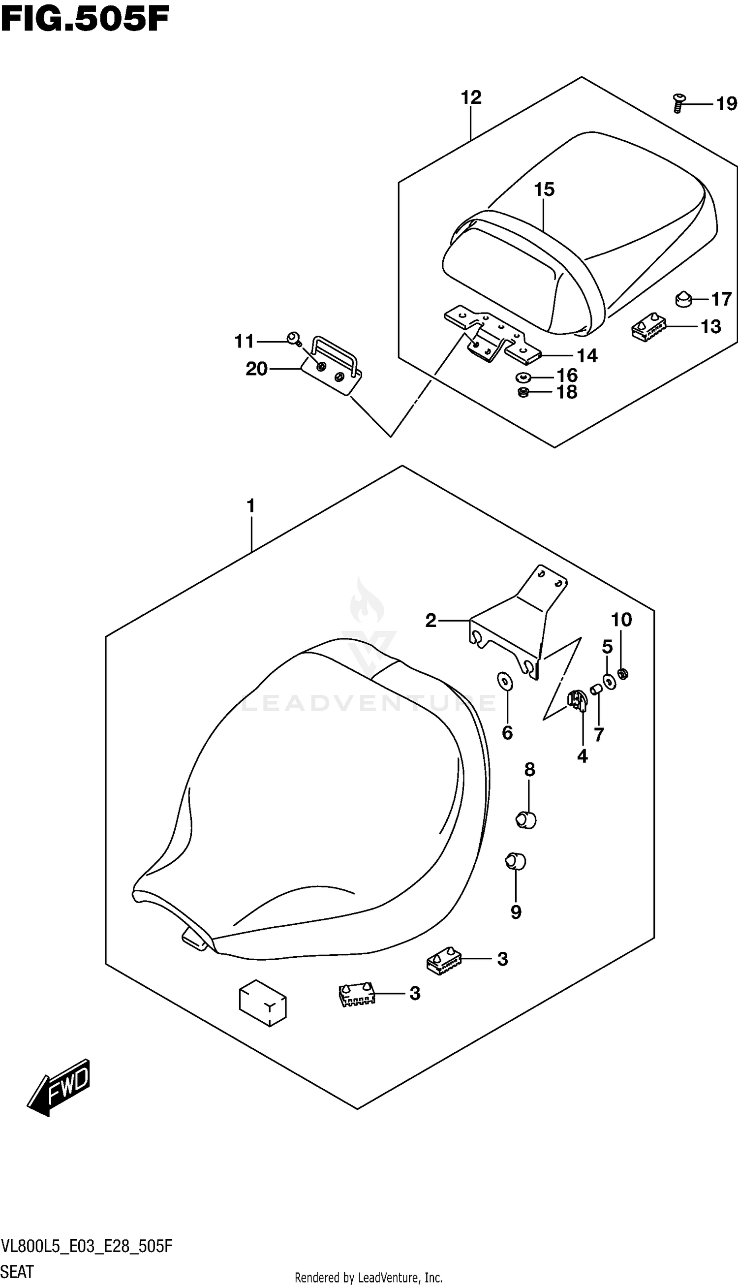 SEAT (VL800BL5 E28)