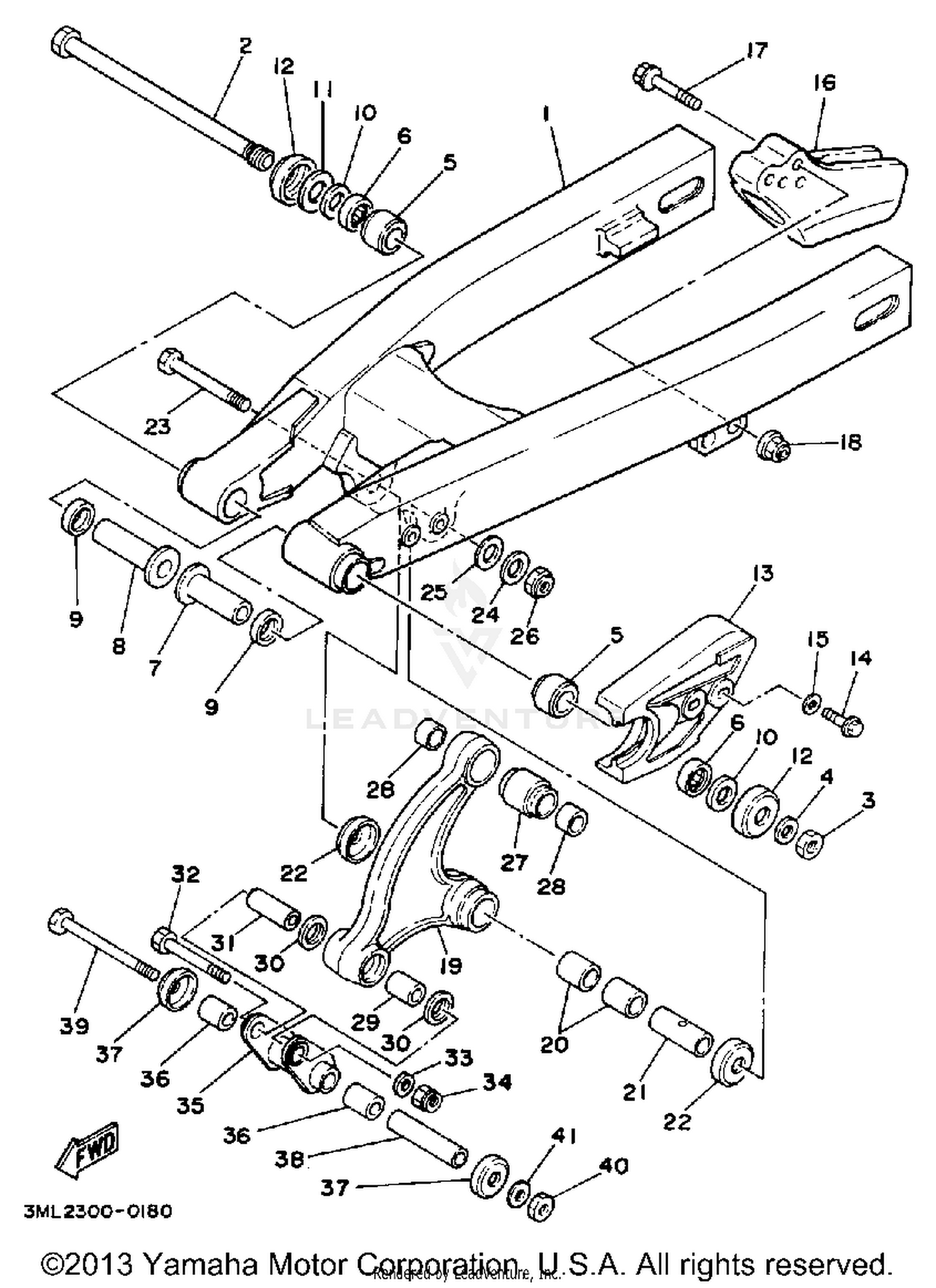 SECONDARY DRIVE GEAR
