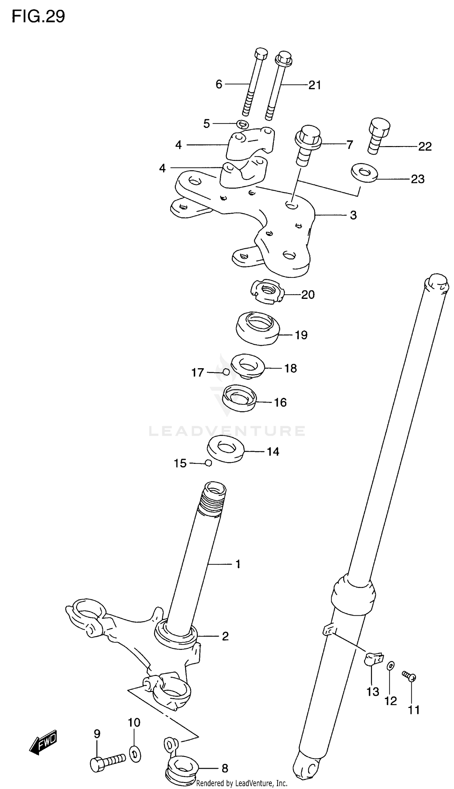 STEERING STEM
