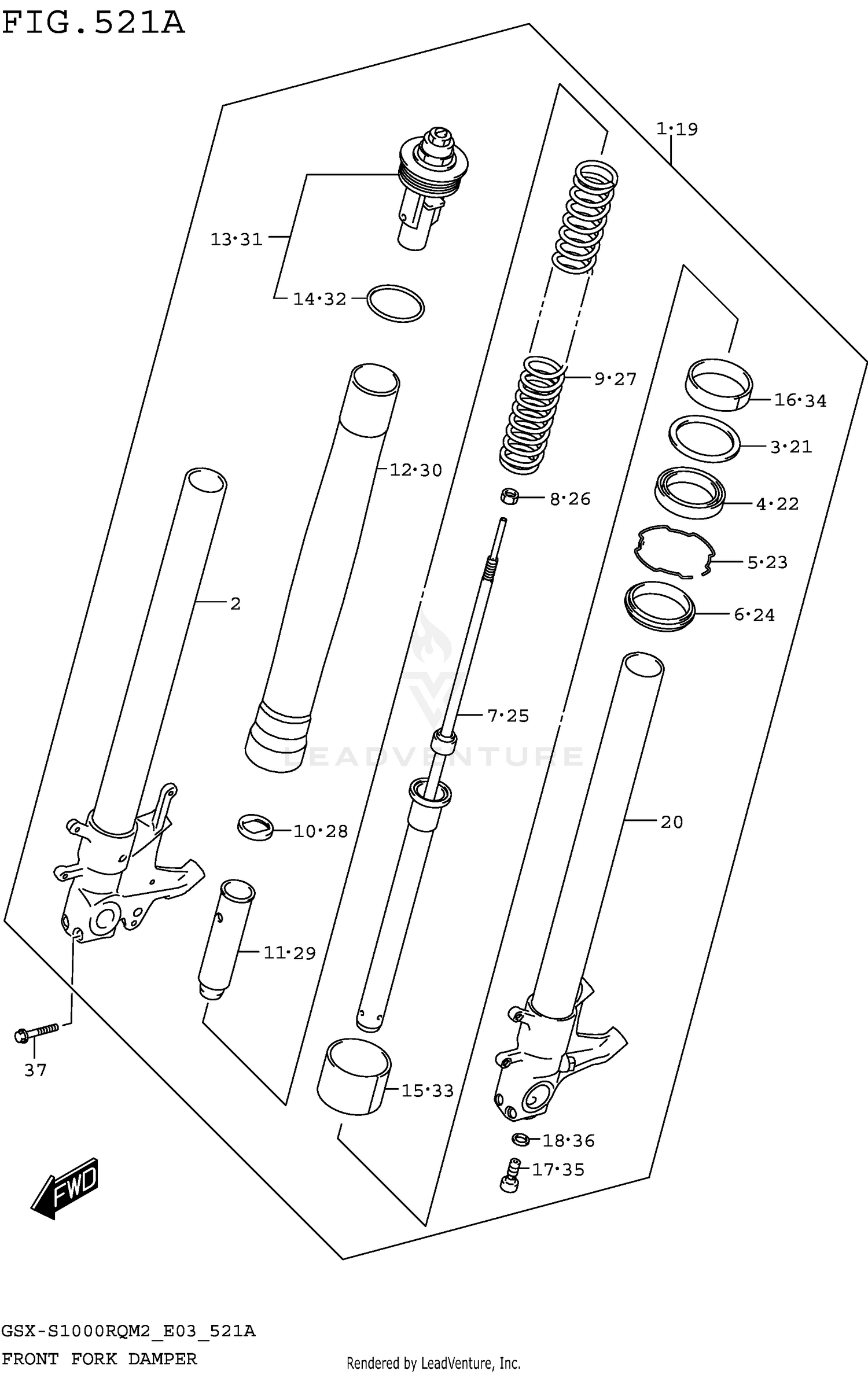 FRONT FORK DAMPER