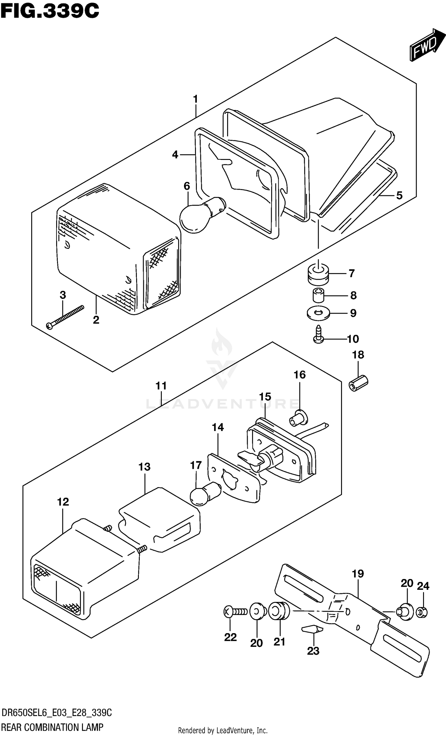 WIRING HARNESS (DR650SEL5 E03)