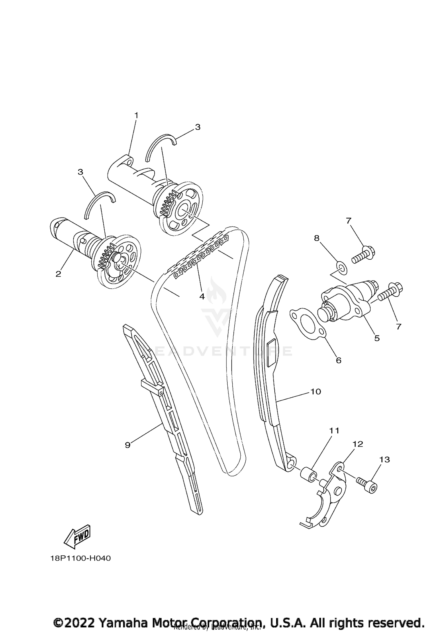 REAR MASTER CYLINDER (K)