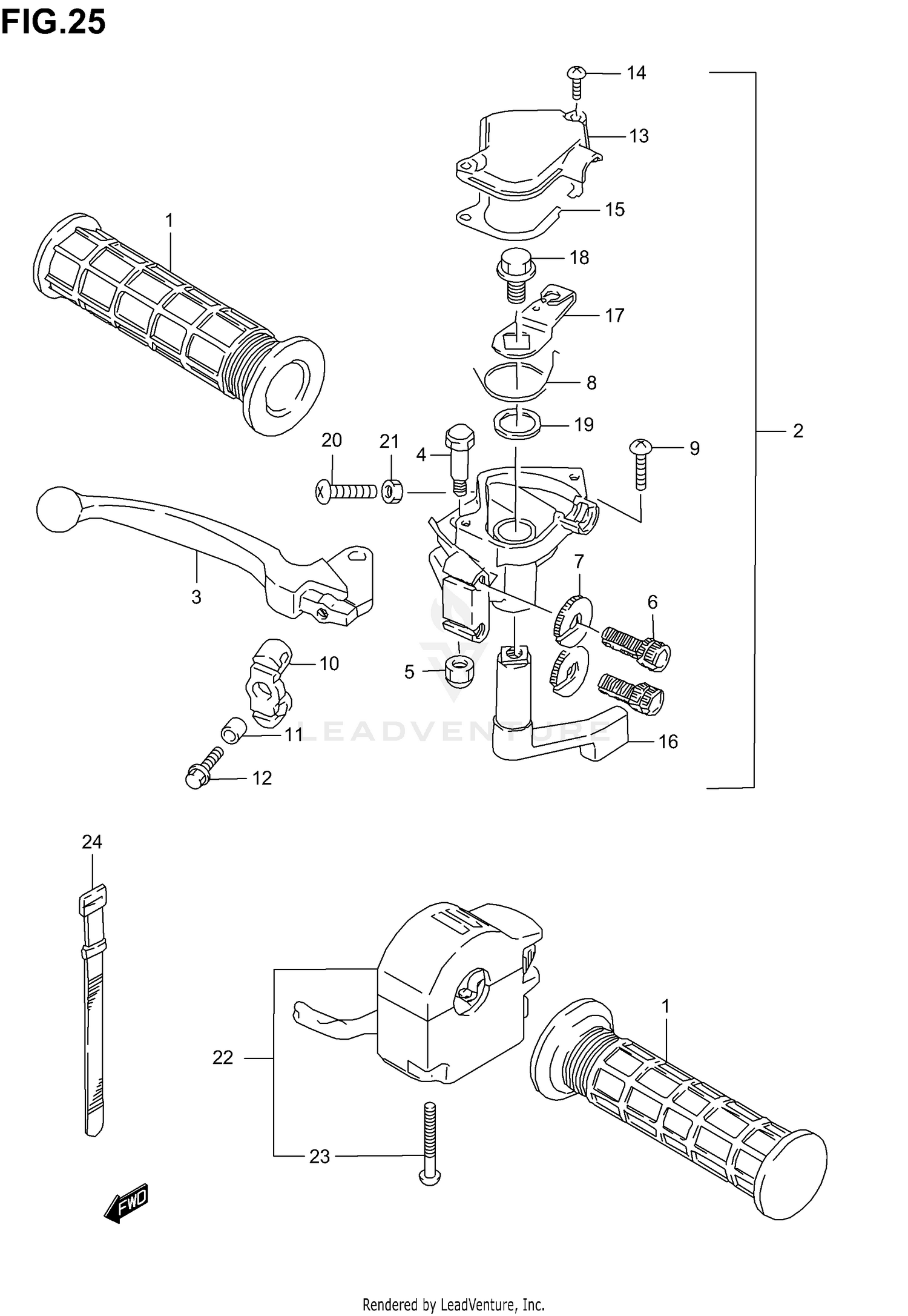 FRONT BRAKE LEVER