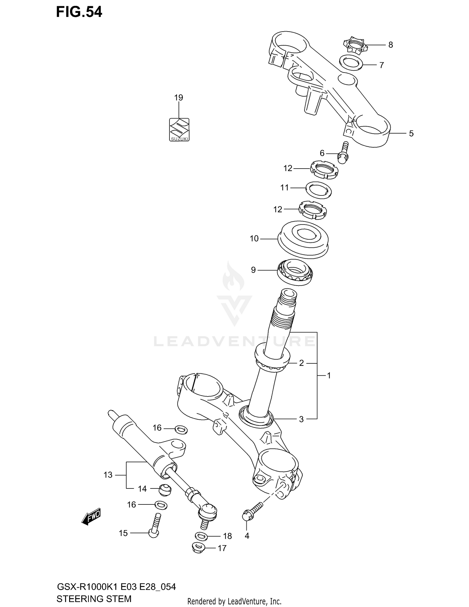 STEERING STEM
