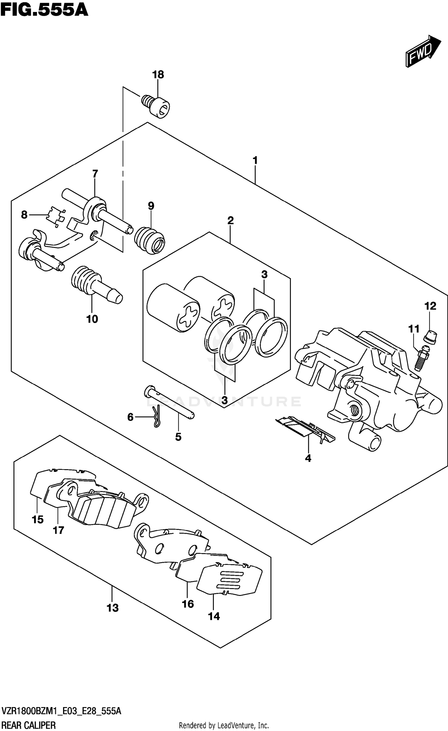 REAR CALIPER