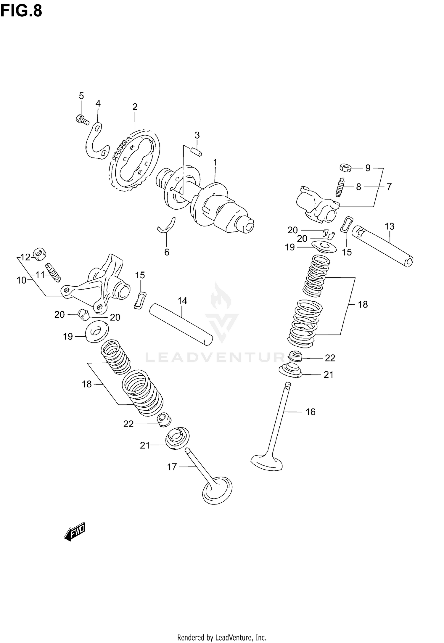 CAM SHAFT - VALVE