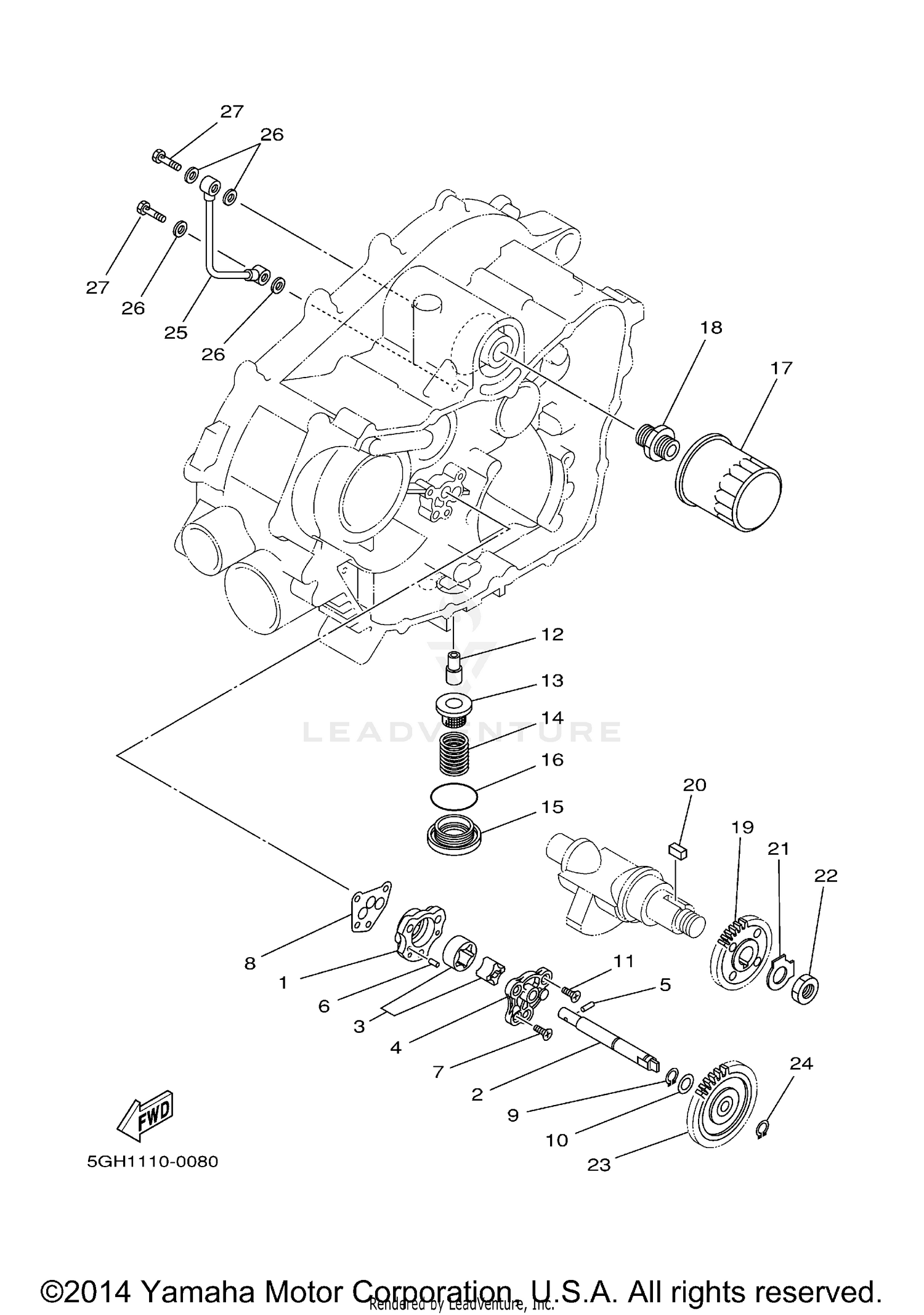 STEERING STEM (MODEL M/N)