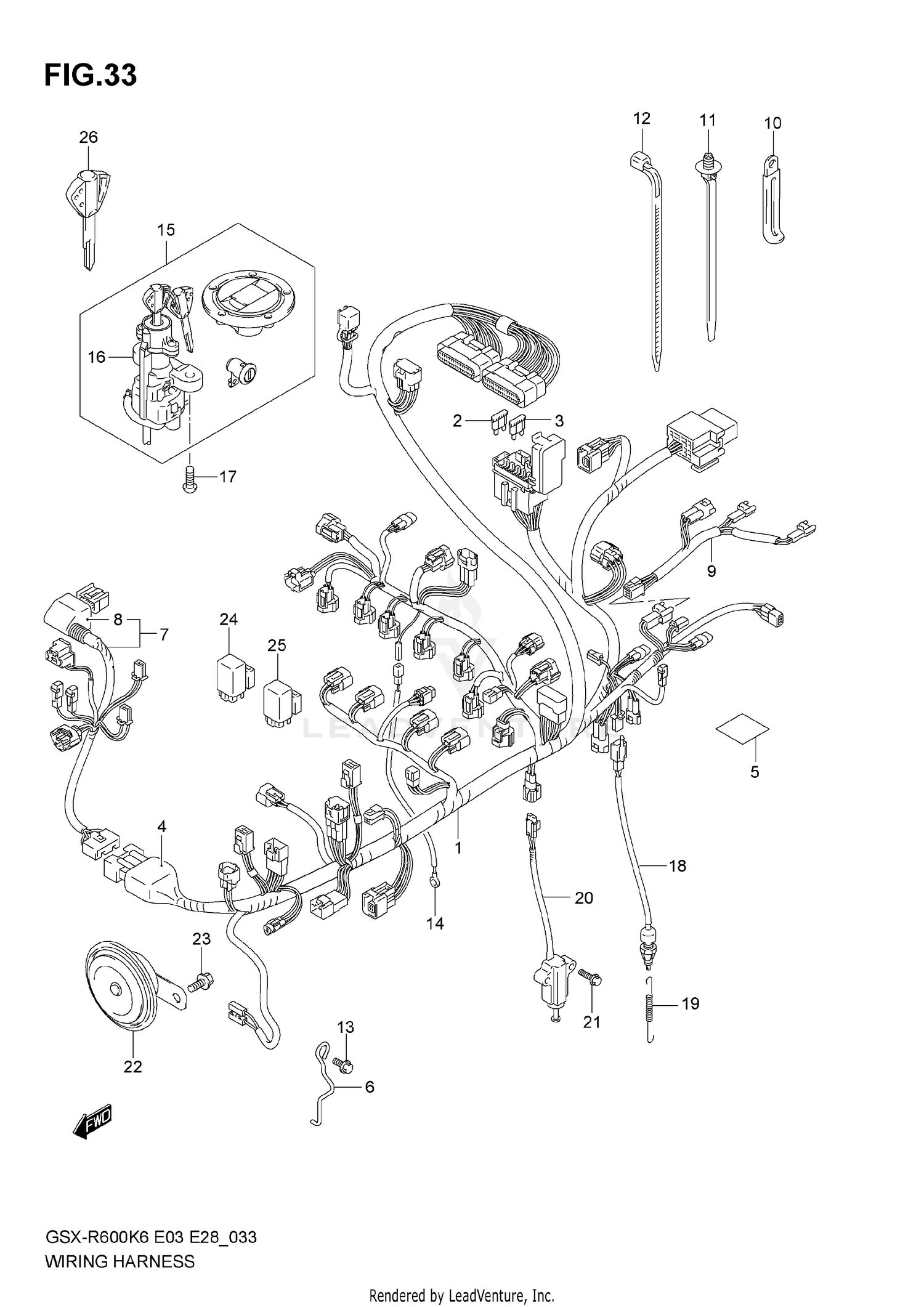 FRONT MASTER CYLINDER