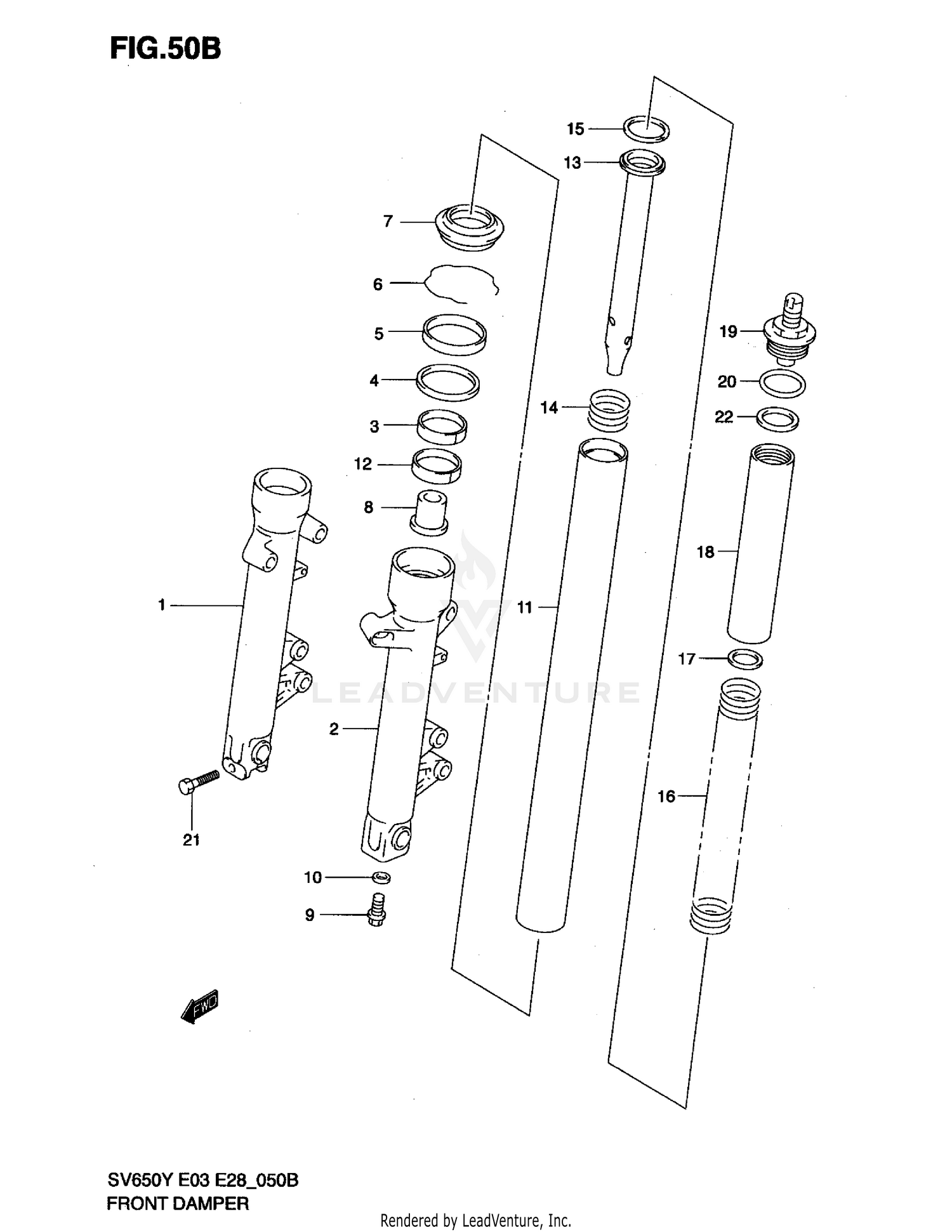 FRONT FORK DAMPER (MODEL K2)