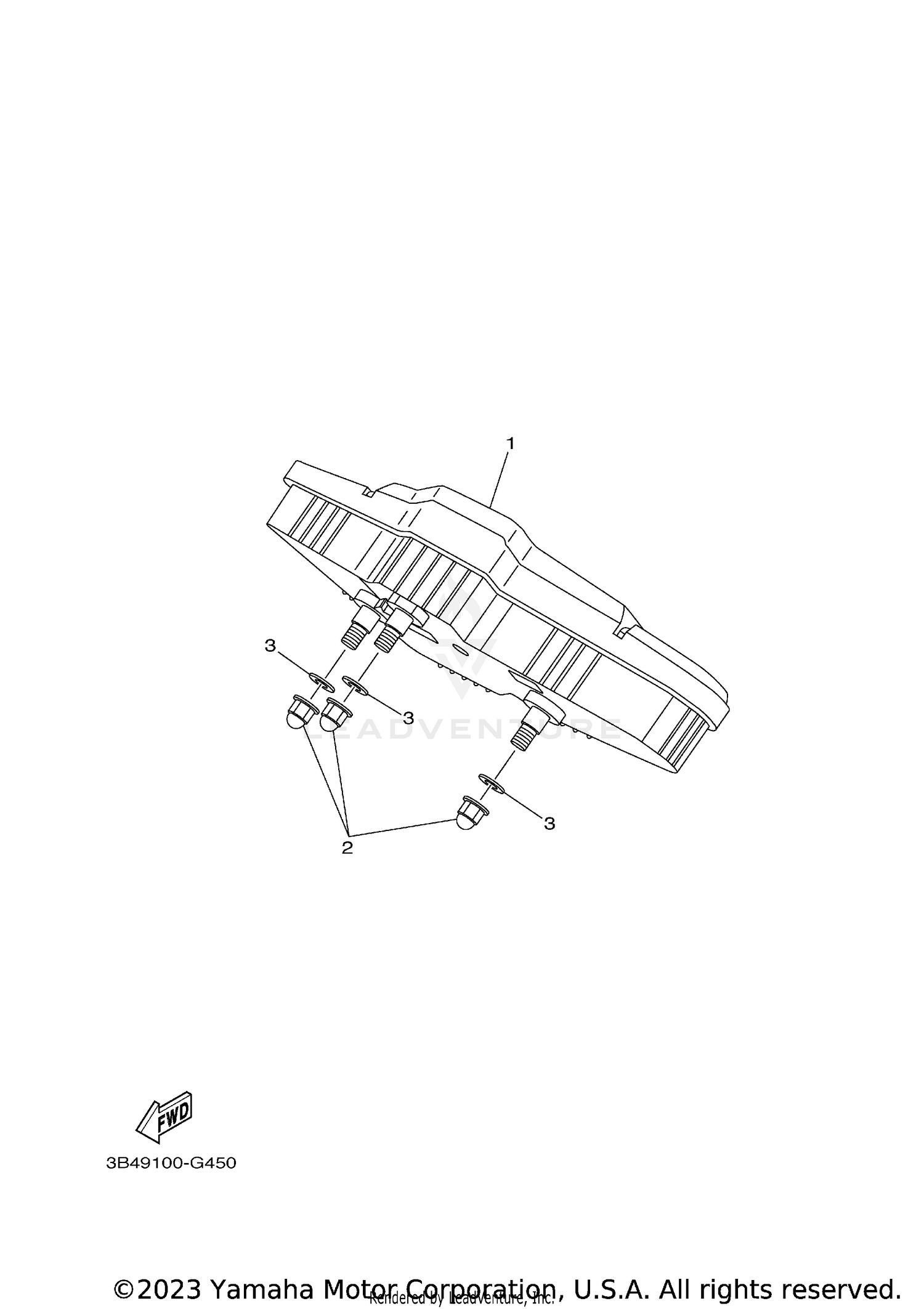 REAR CUSHION LEVER