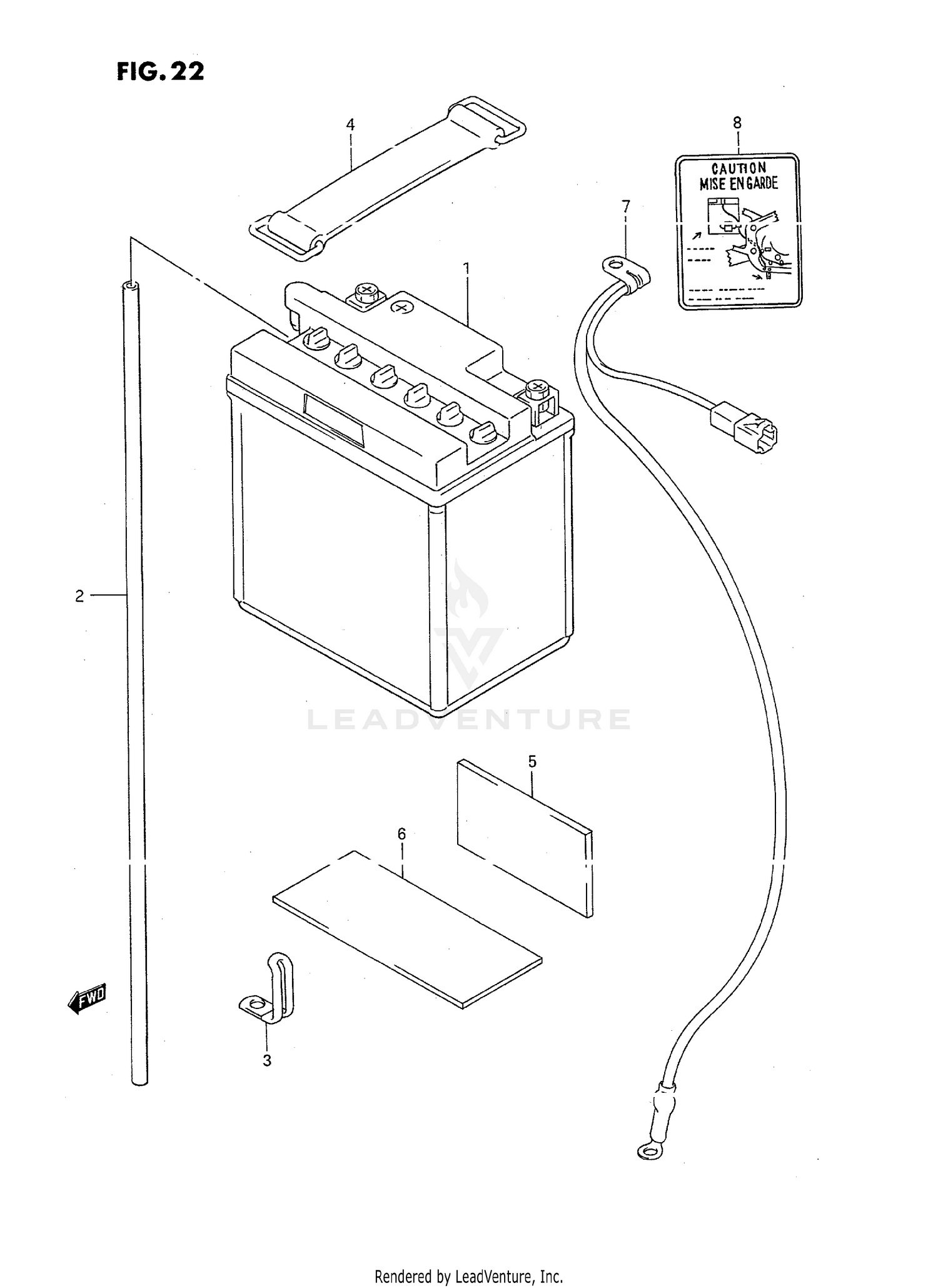 BATTERY (MODEL J)
