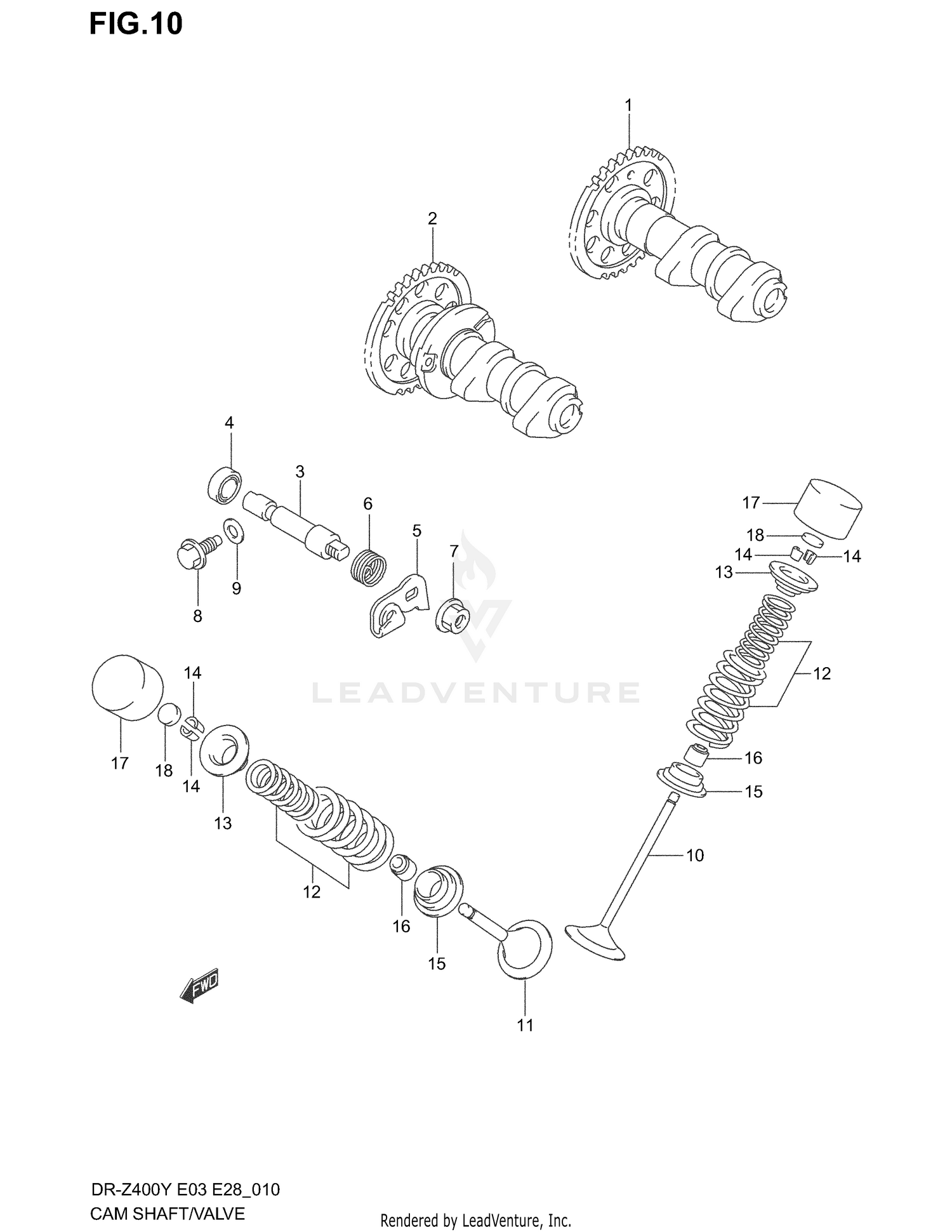 CAM SHAFT - VALVE