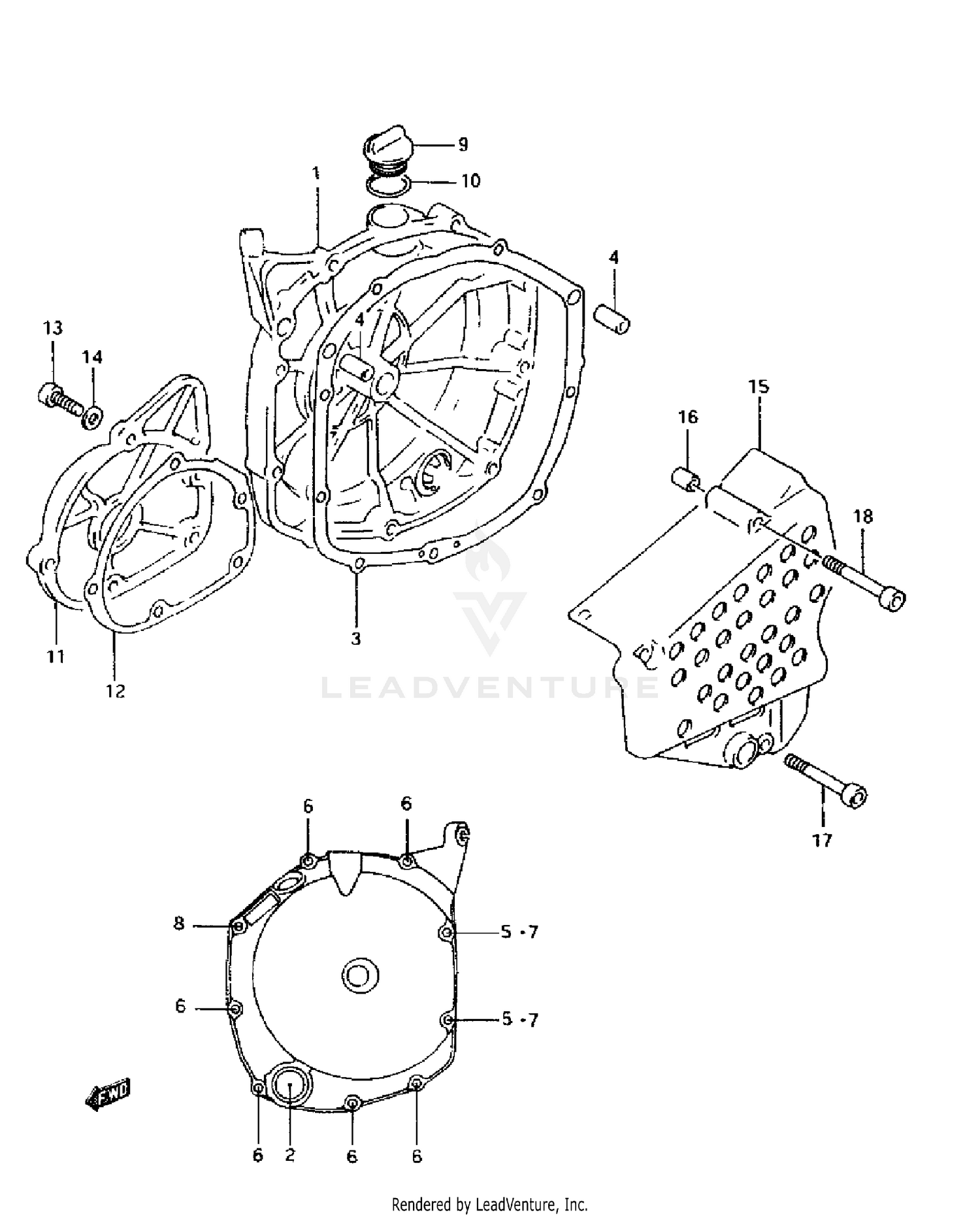 CRANKCASE COVER