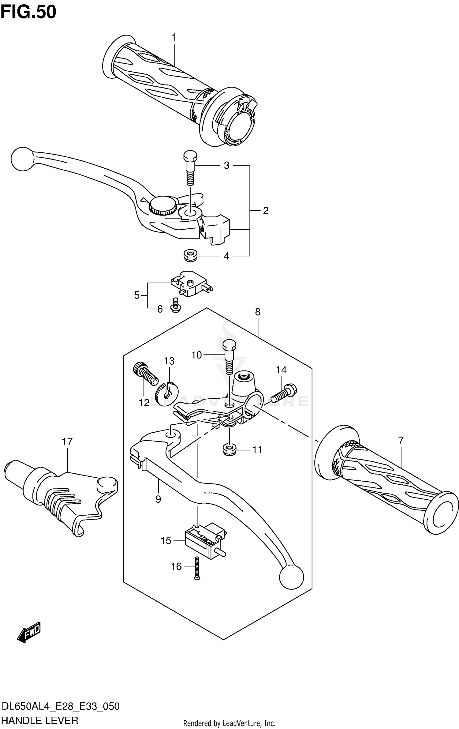 HANDLE LEVER