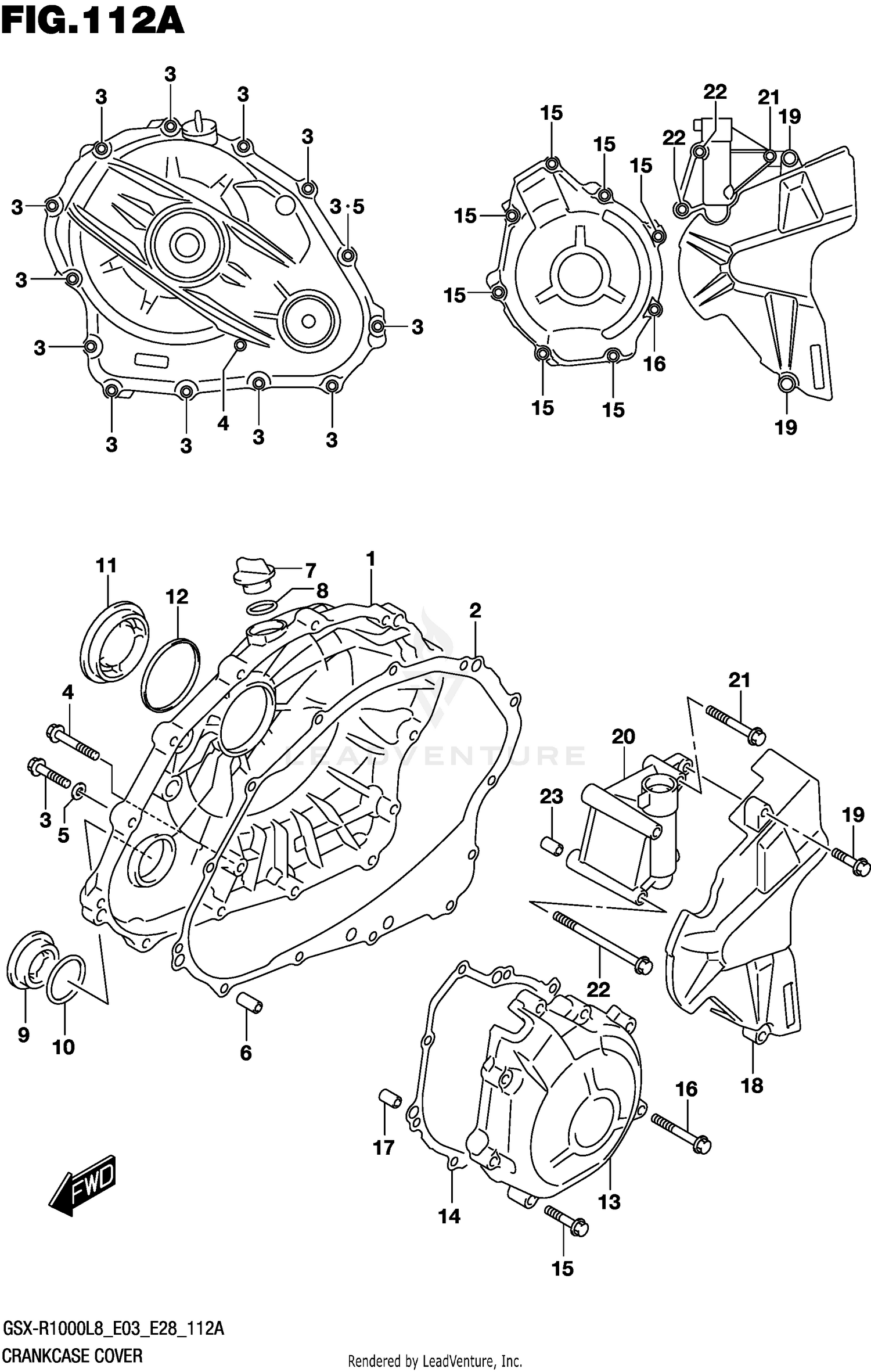 CRANKCASE COVER